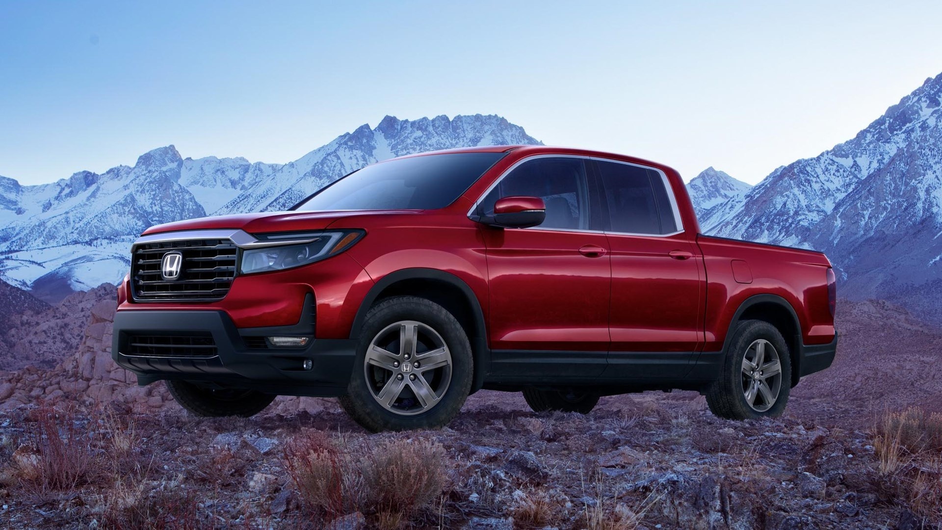 Honda Ridgeline, 2021 model, Powerful performance, Ready for any adventure, 1920x1080 Full HD Desktop