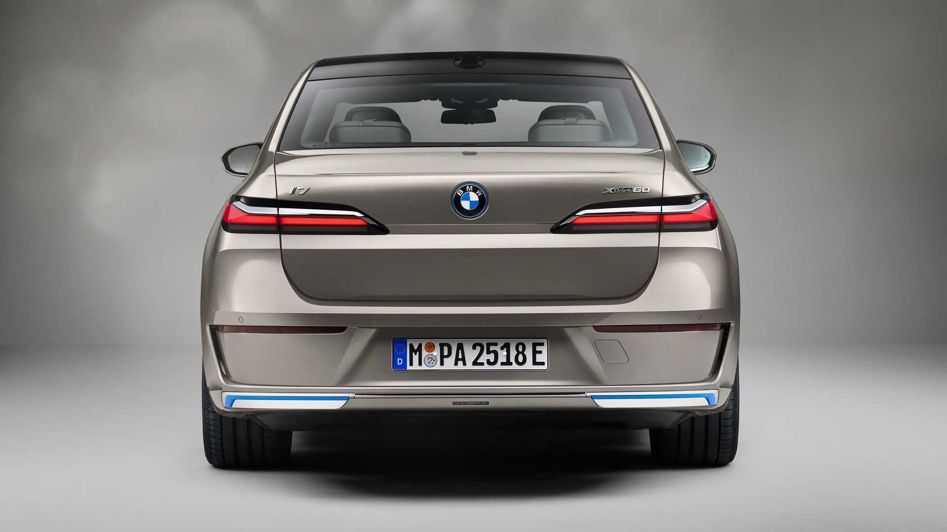 Rear View, BMW i7 Wallpaper, 1920x1080 Full HD Desktop