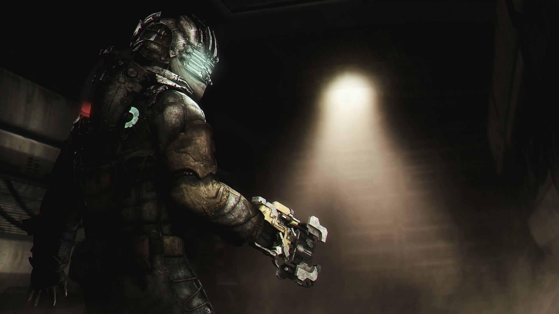 Dead Space helm, Krieger Isaac Clarke, 3D grafik, 1920x1080 Full HD Desktop