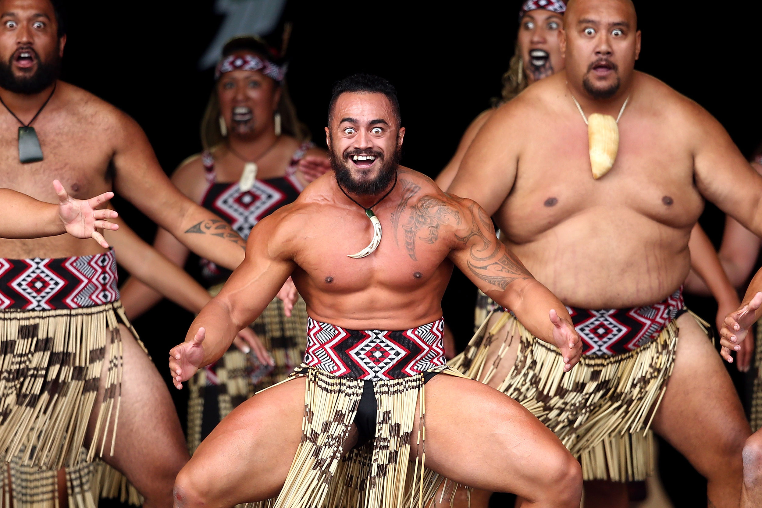 Maori dancer at Kapa Haka festival, Powerful performance, Cultural celebration, Traditional attire, 2500x1670 HD Desktop