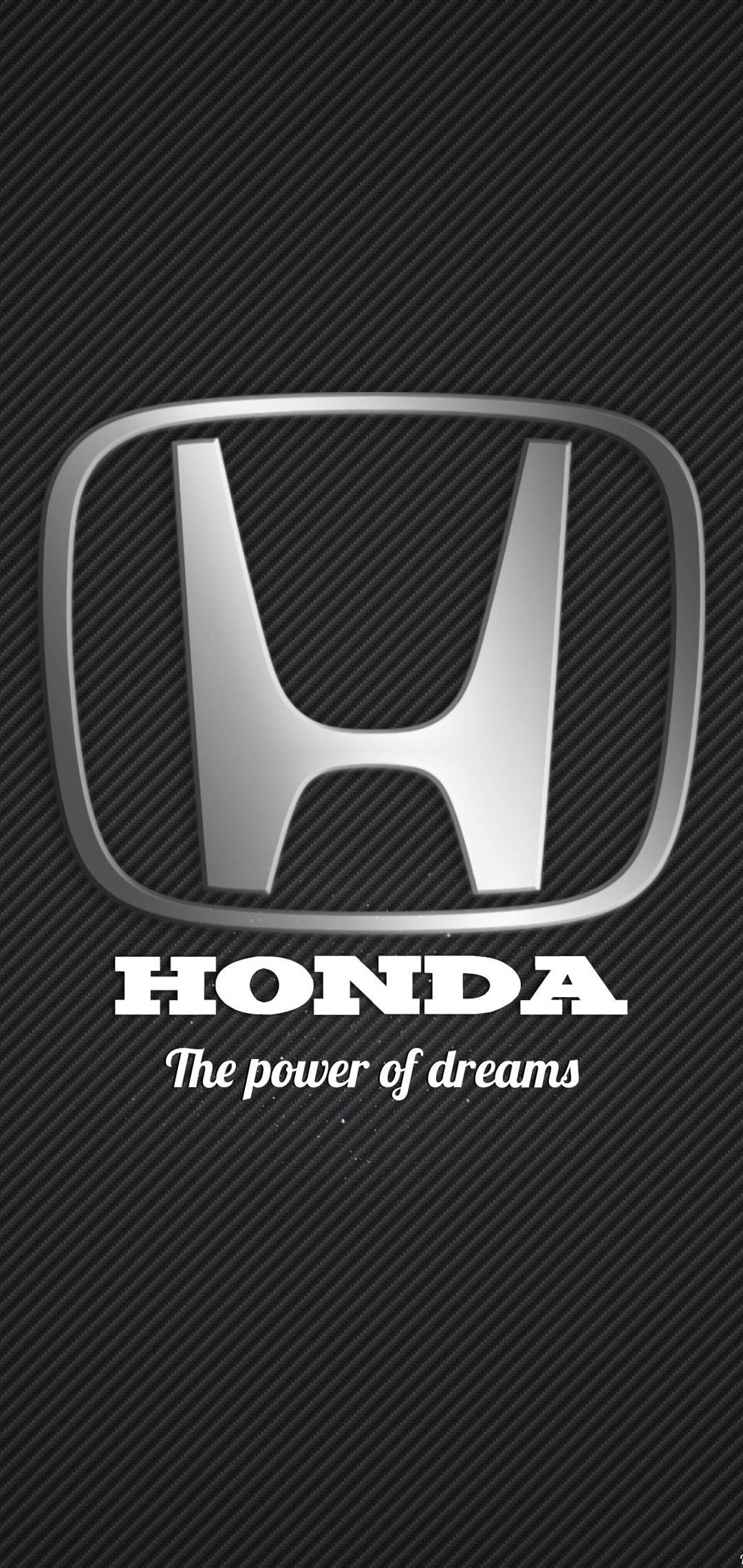 Carbon, Honda Logo Wallpaper, 1080x2280 HD Phone