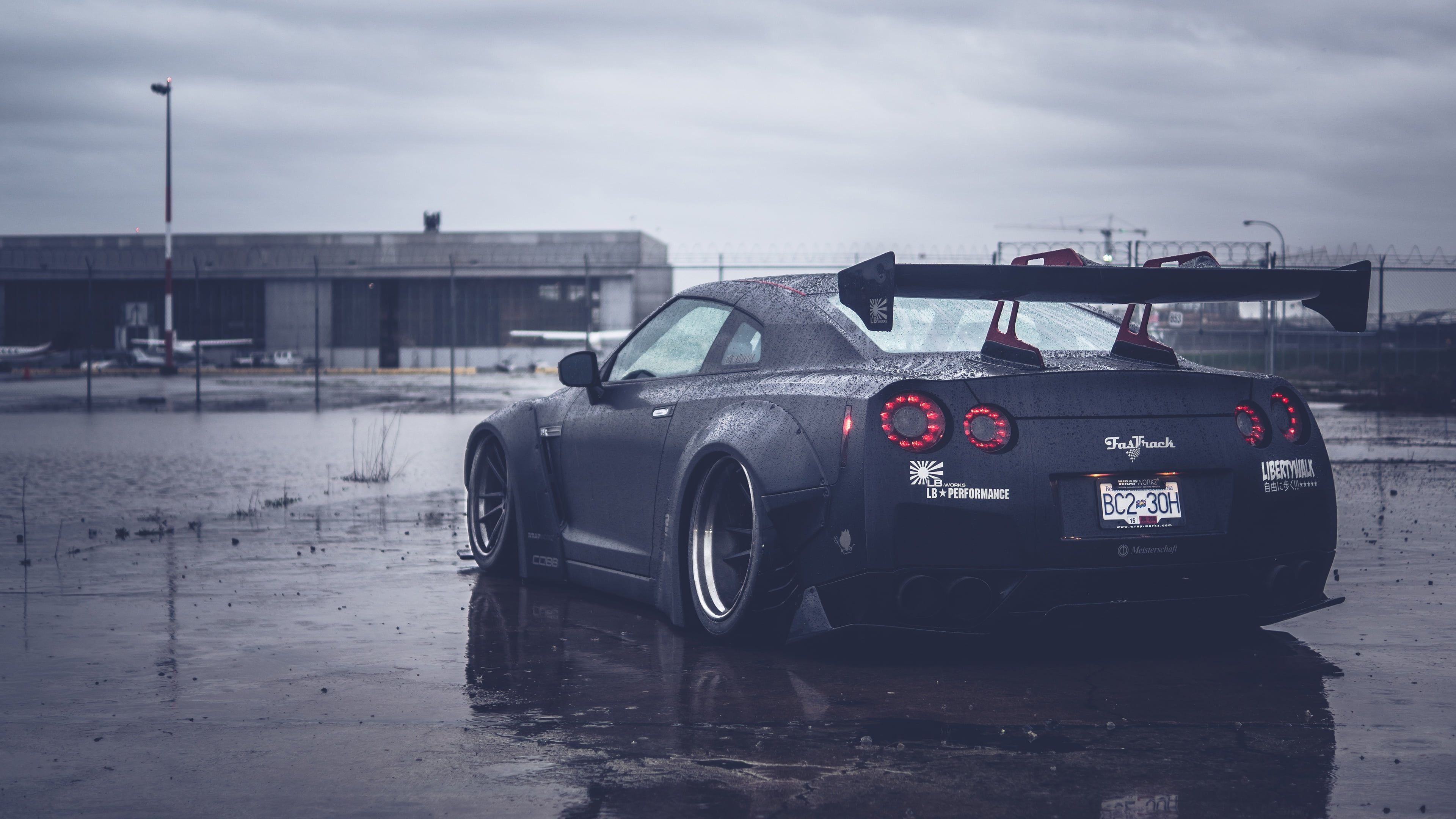 Nissan GTR, Liberty Walk Cars Wallpaper, 3840x2160 4K Desktop