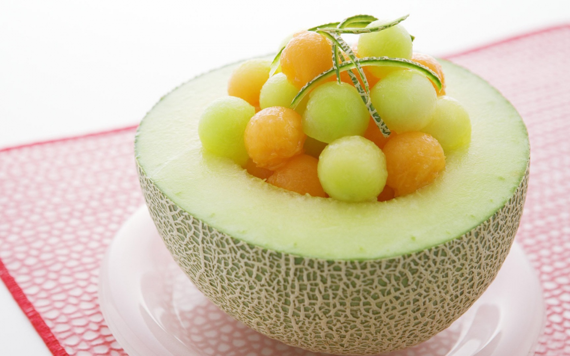 Fan-made melon, Creative wallpaper, Food art, Exquisite design, 1920x1200 HD Desktop