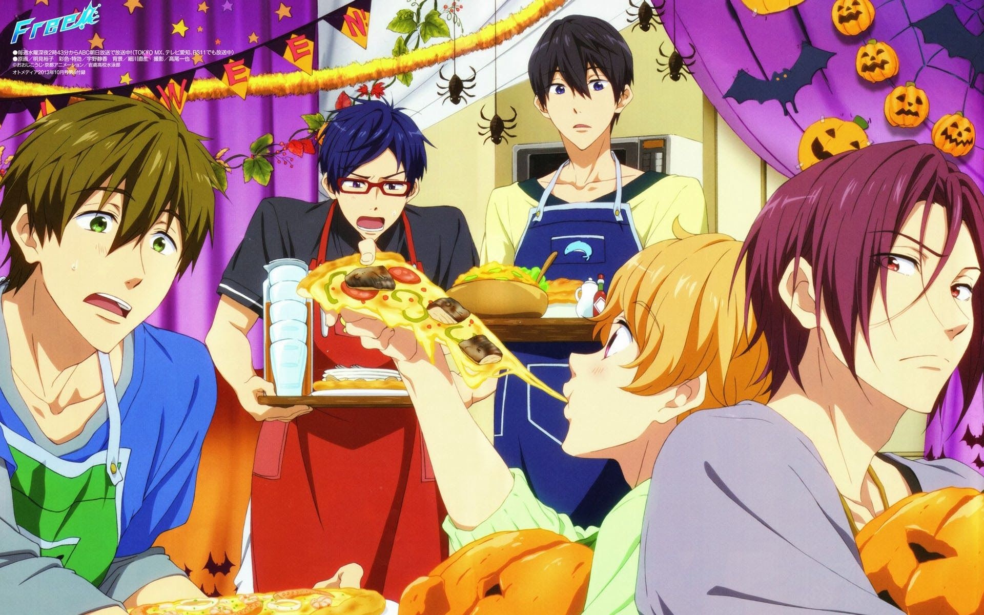 Free!, Halloween Anime Wallpaper, 1920x1200 HD Desktop