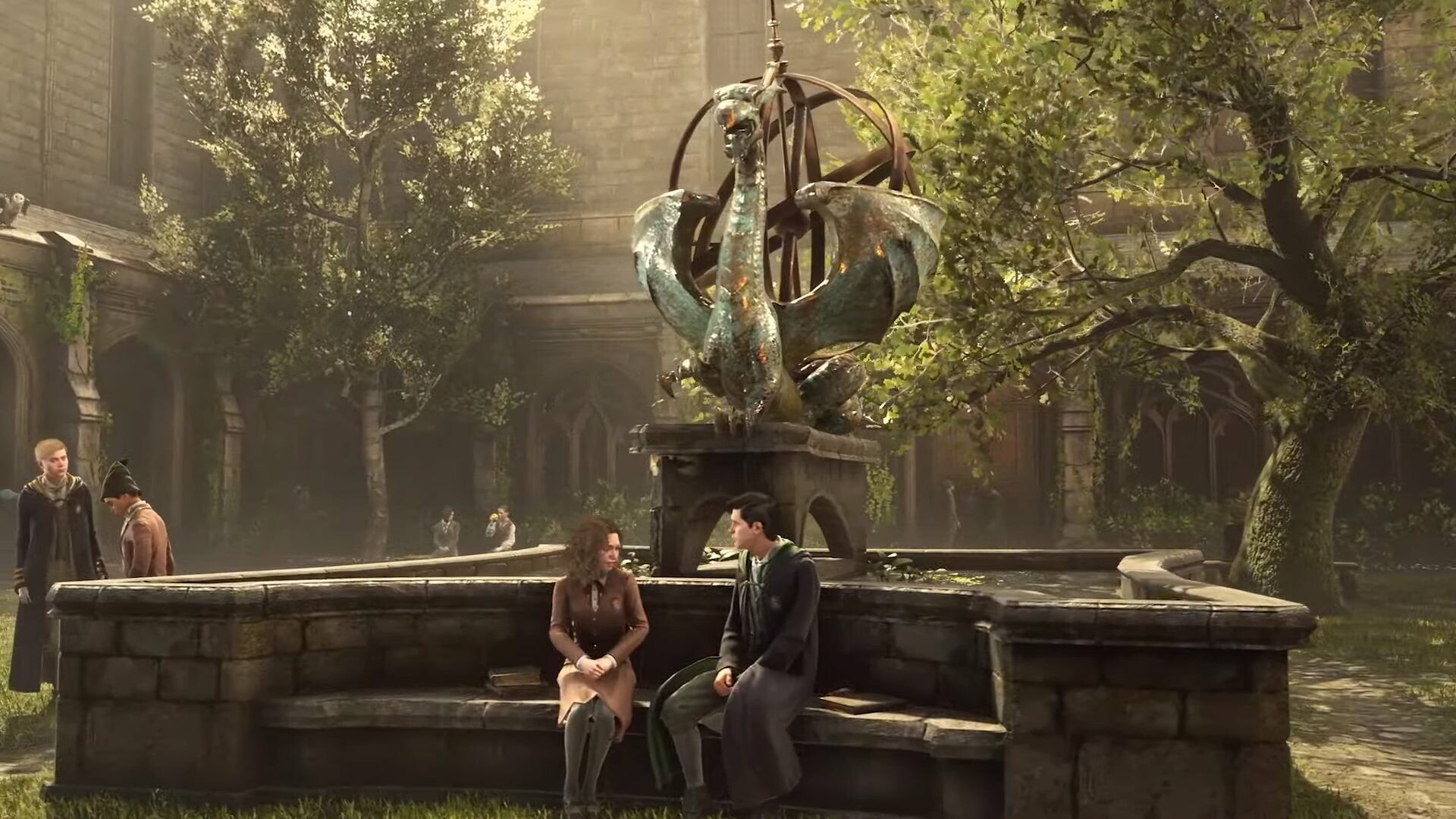 Hogwarts Legacy, PlayStation universe, Stunning artwork, Immersive setting, 1920x1080 Full HD Desktop