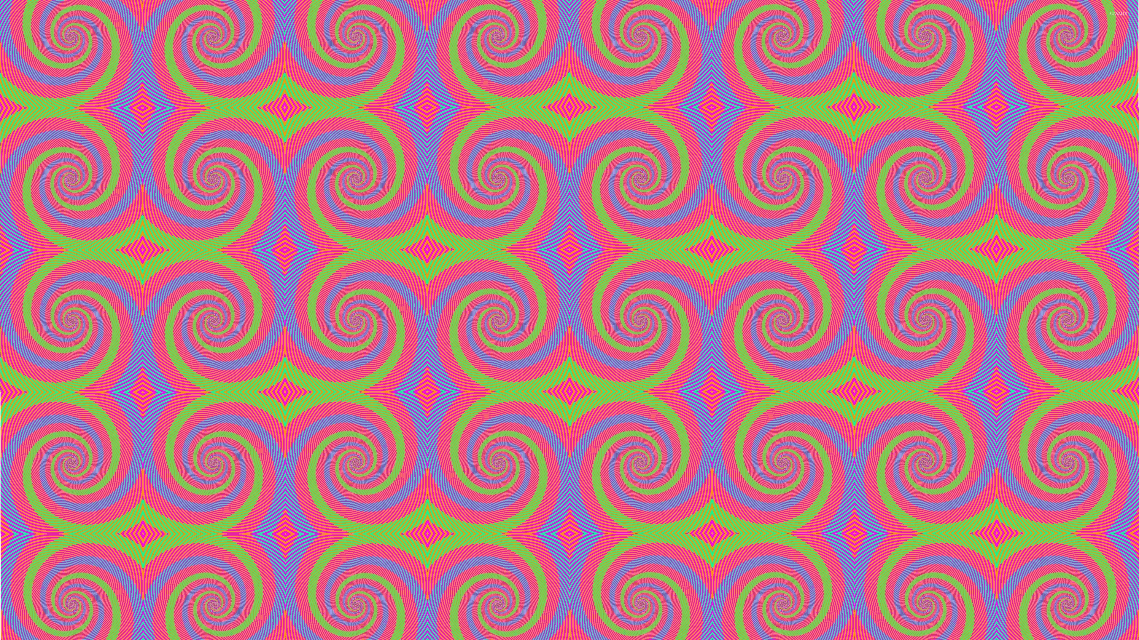 Hypnotic, Swirls Wallpaper, 3840x2160 4K Desktop