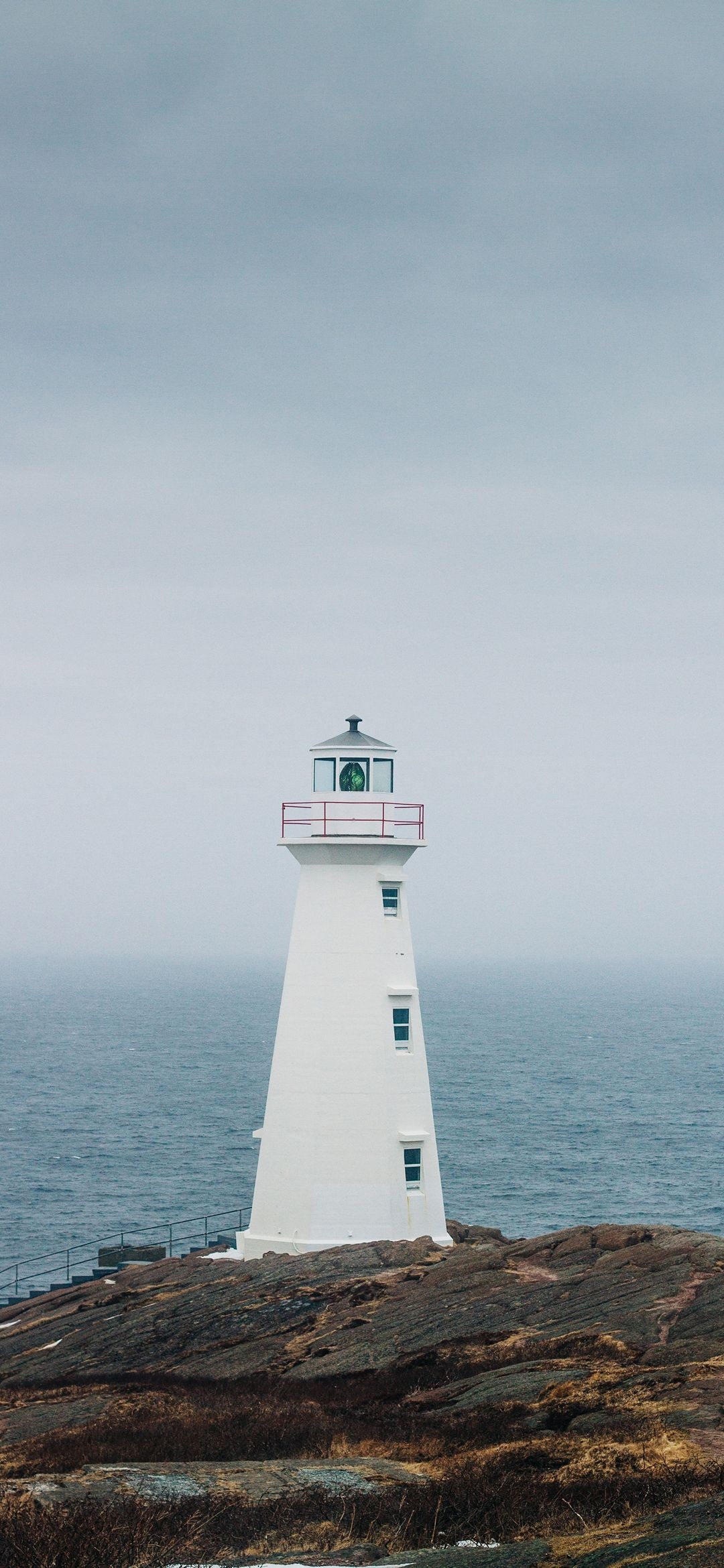 Phone wallpaper, Lighthouse charm, Nautical landscape, Scenic vista, 1080x2340 HD Phone