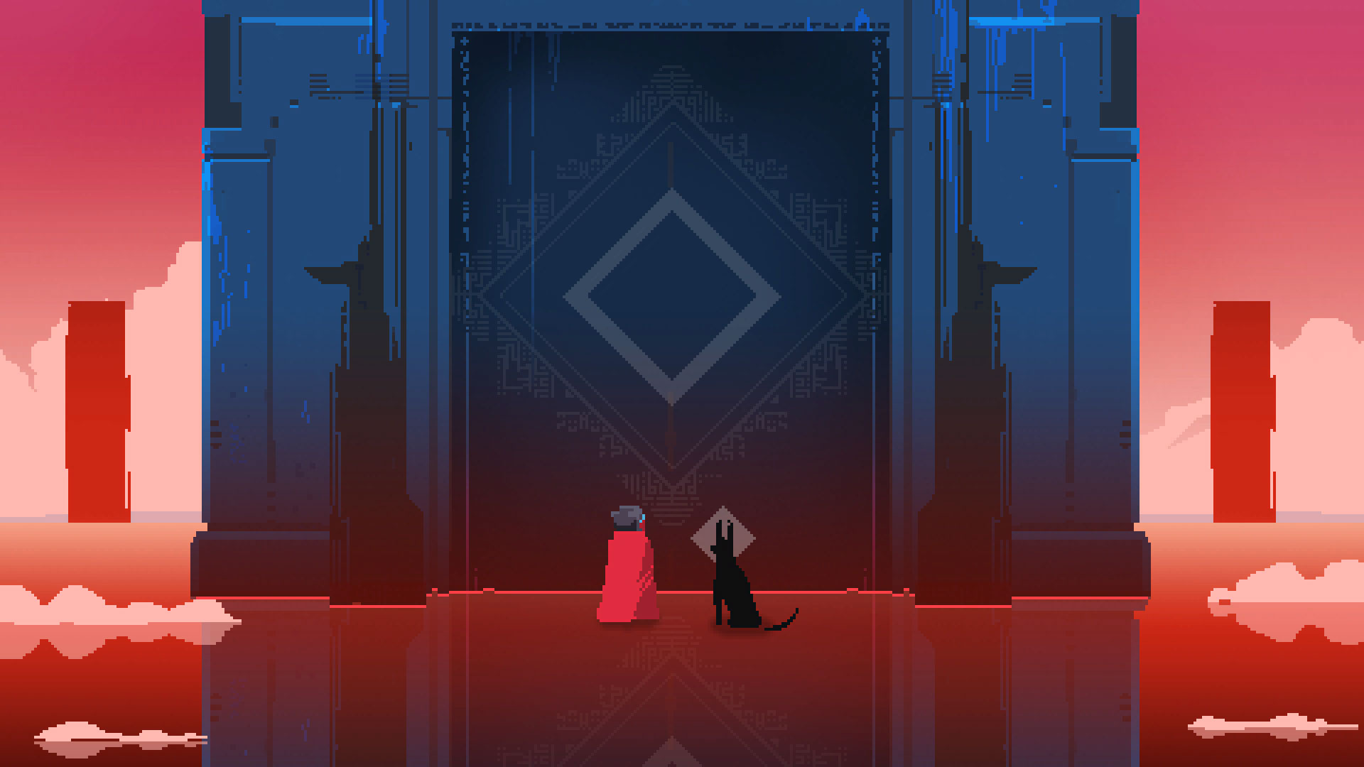 Drifter and Jackal, Hyper Light Drifter Wallpaper, 1920x1080 Full HD Desktop