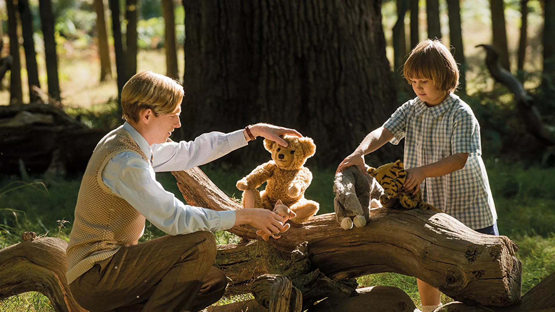 Win Goodbye Christopher Robin on Blu-ray, Emotional journey, Farewell to childhood, Poignant memories, 1920x1080 Full HD Desktop