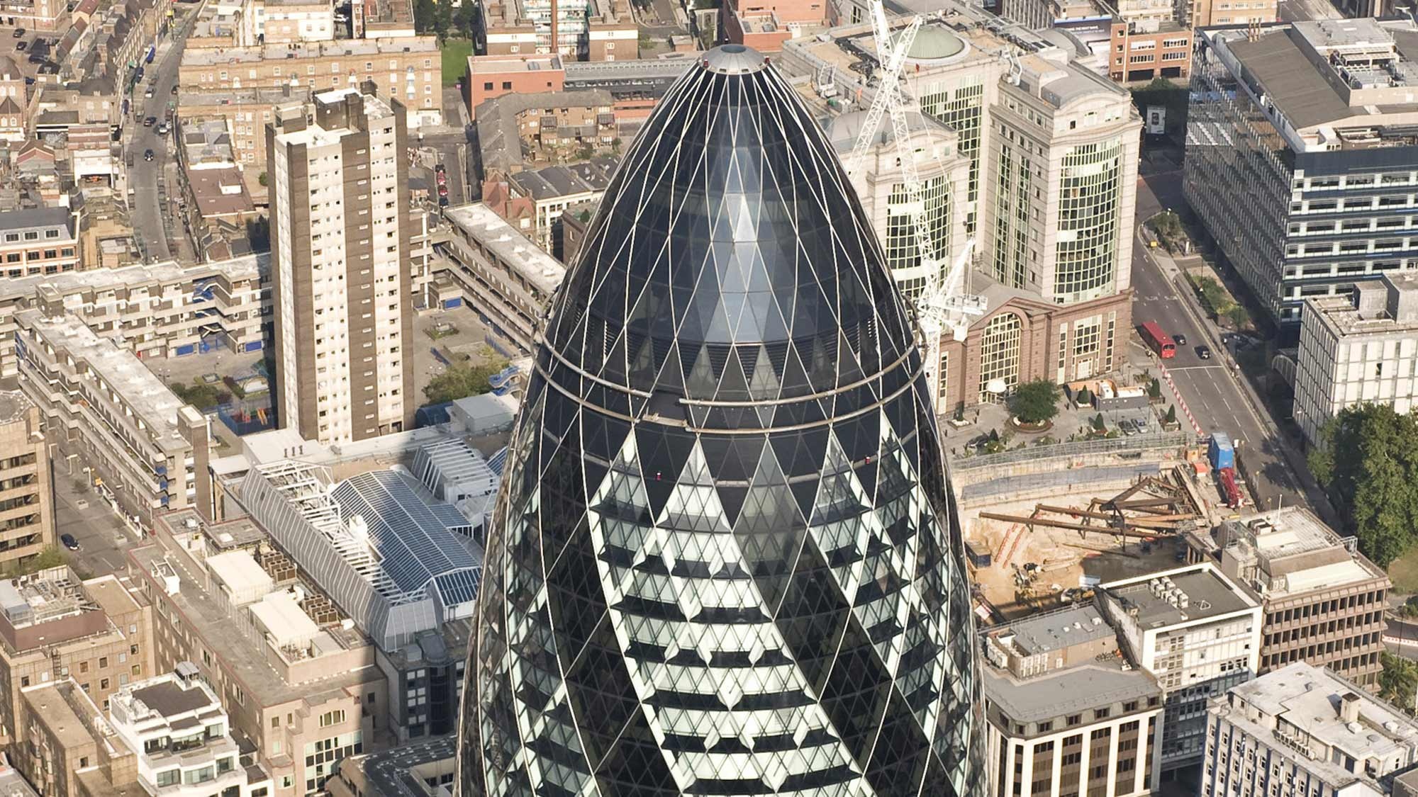 The Gherkin, 3D modelling, Engineering marvel, Arup, 2000x1130 HD Desktop