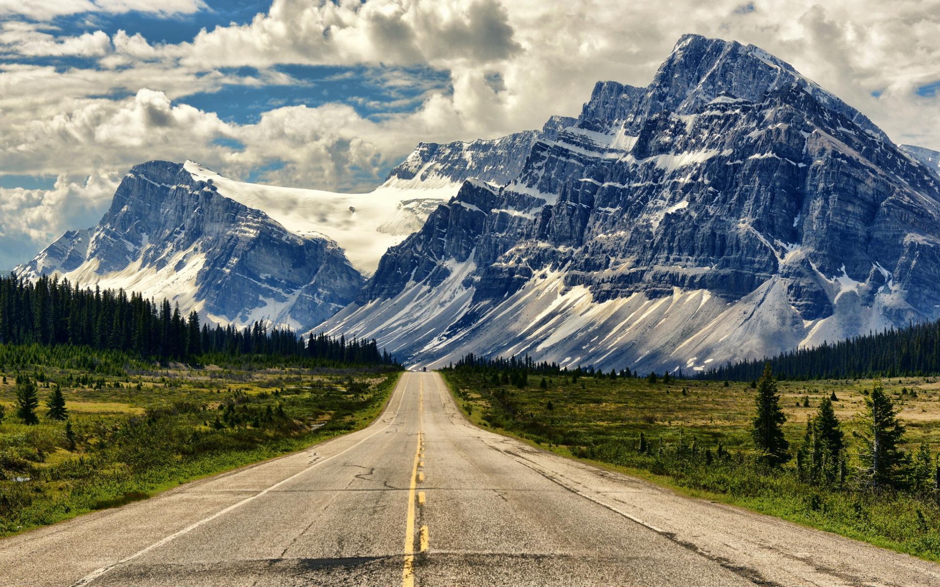 Icefields Parkway, Banff National Park Wallpaper, 1920x1200 HD Desktop