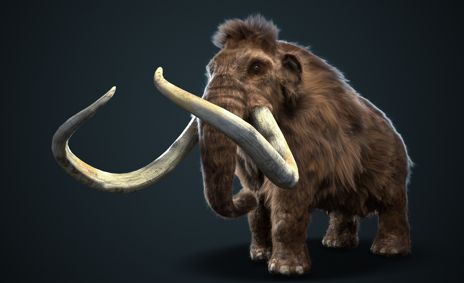 ArtStation mammoth, Mammoth artwork, Mammoth illustration, Mammoth digital art, 1970x1200 HD Desktop