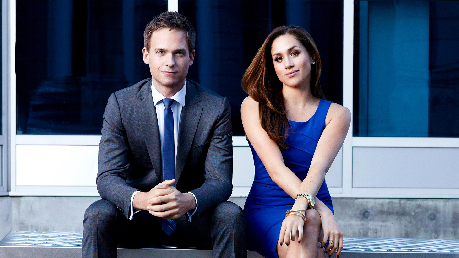 Patrick J. Adams, Meghan Markle, Suits TV series, Full HD Desktop wallpaper