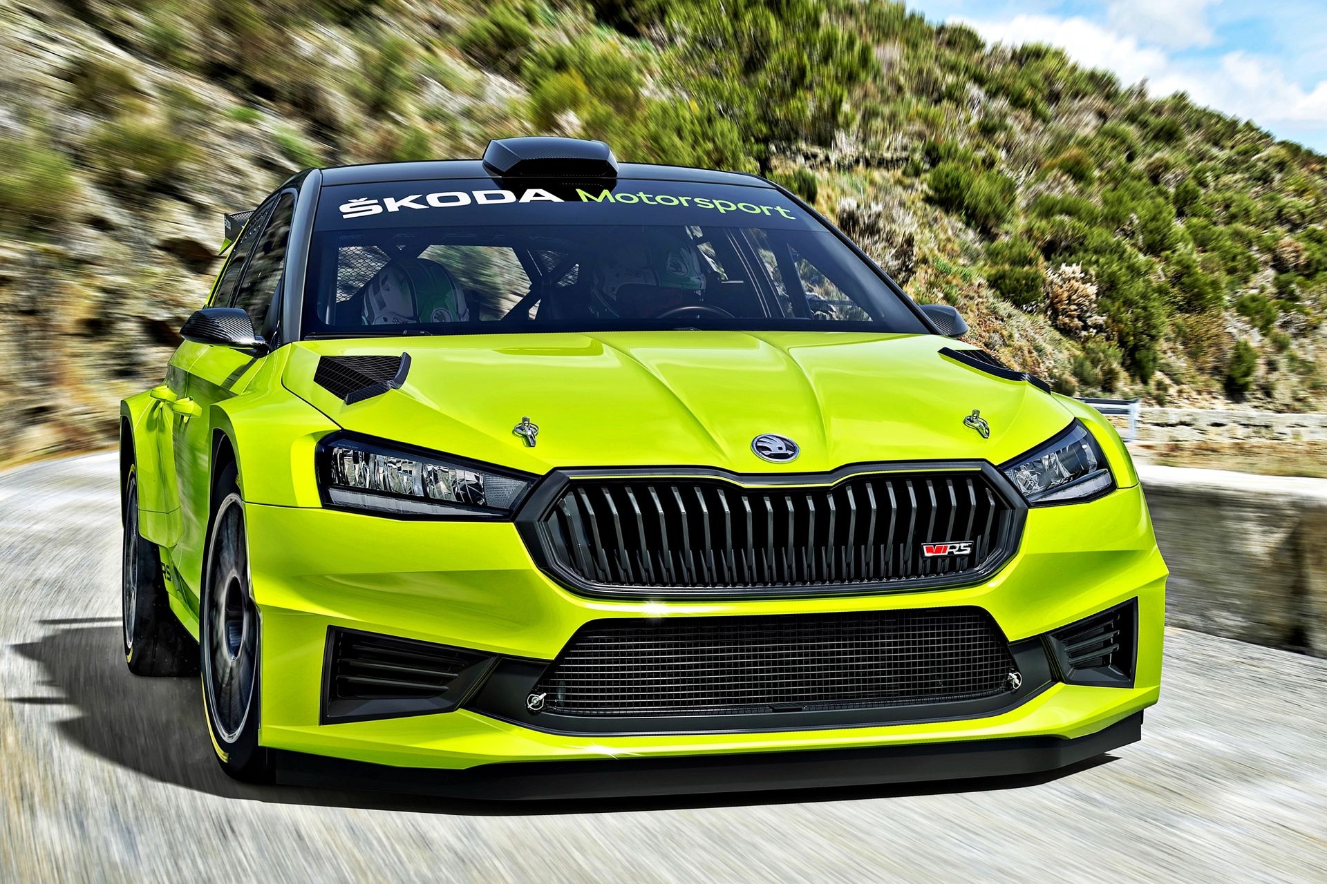 Skoda Fabia, Rally racer, Official photos, Information, 1920x1280 HD Desktop