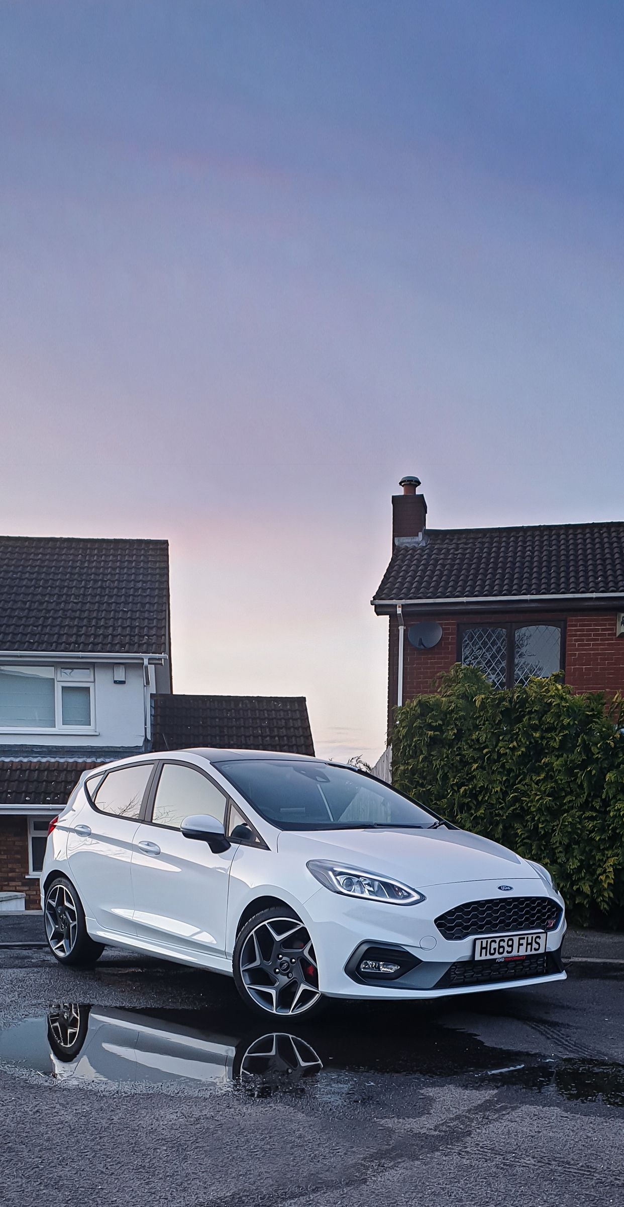 MK8 Fiesta ST Phone Background, Smart Device Wallpaper, Ford Fiesta, 1250x2400 HD Phone