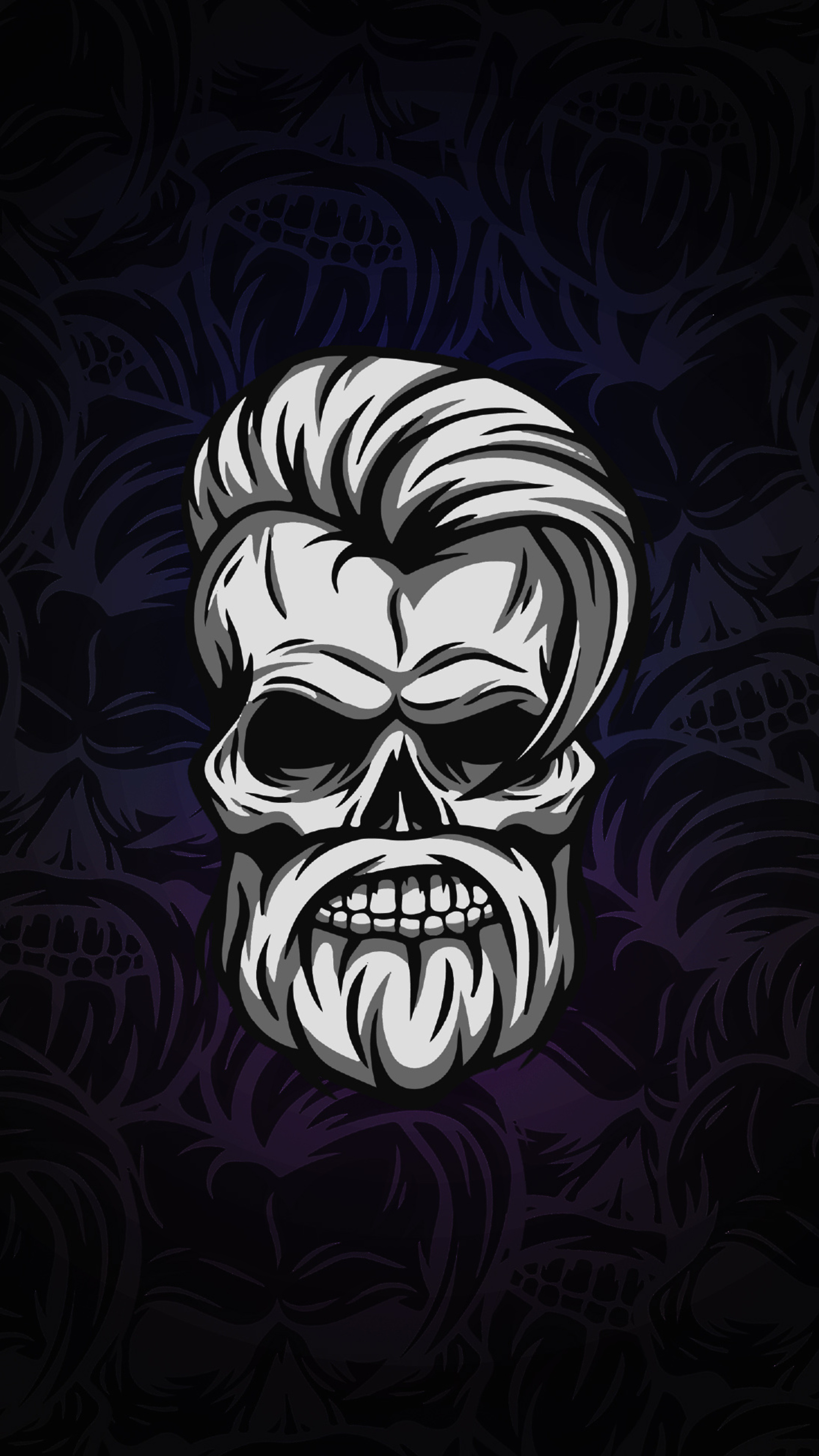 Skull, 4K Backgrounds Wallpaper, 2160x3840 4K Phone