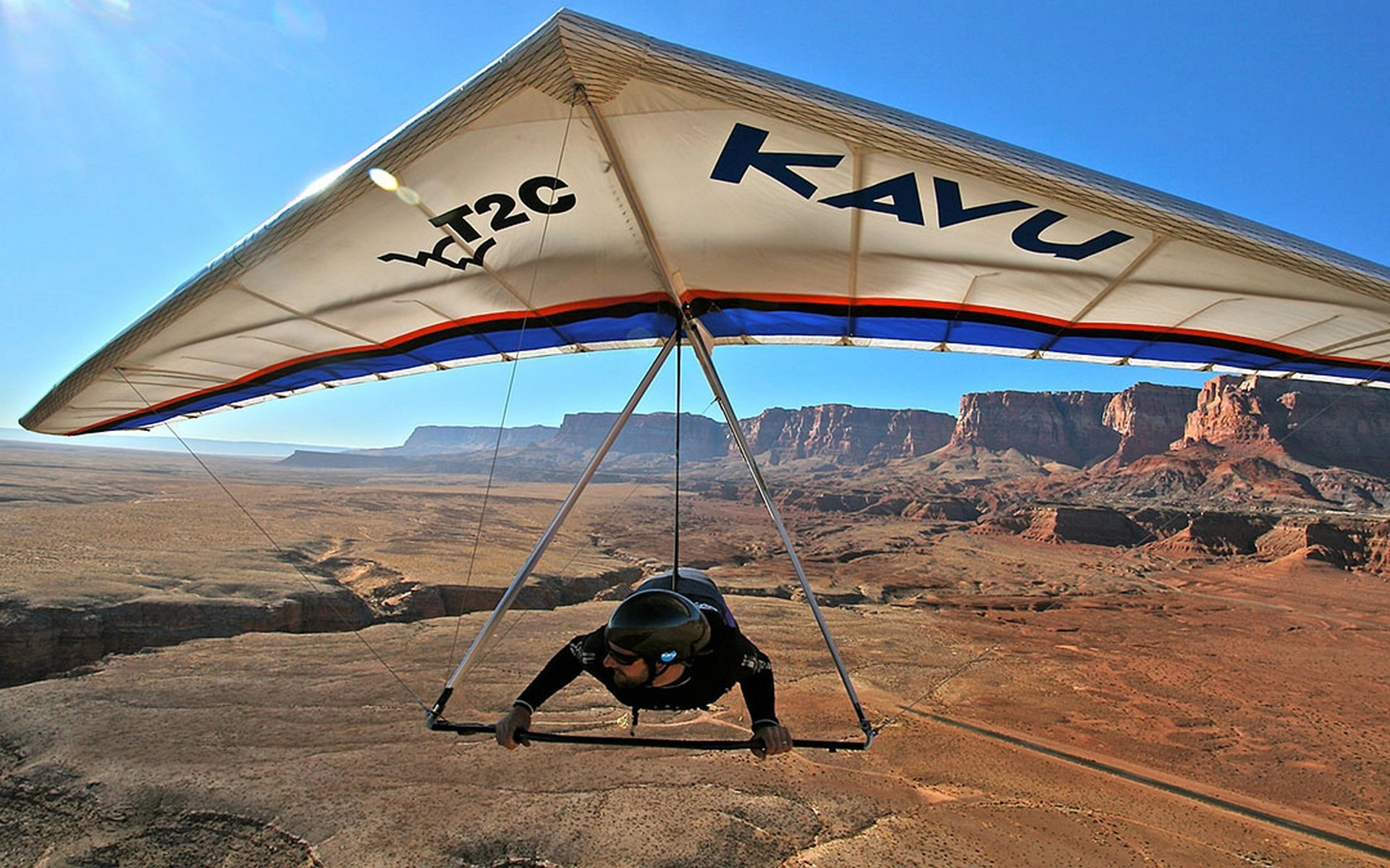 Incredible hang gliding, Soaring through the sky, Gravity-defying adventure, Ultimate freedom, 1920x1200 HD Desktop