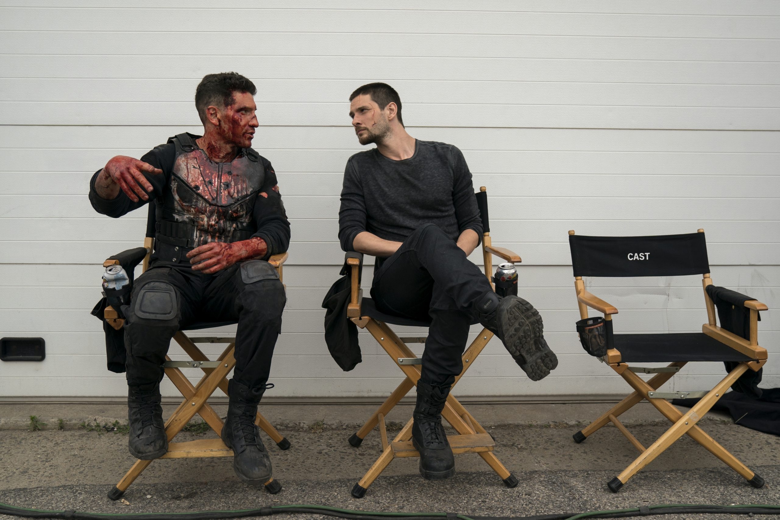 Ben Barnes and Jon Bernthal, The Punisher (TV Series) Wallpaper, 2560x1710 HD Desktop