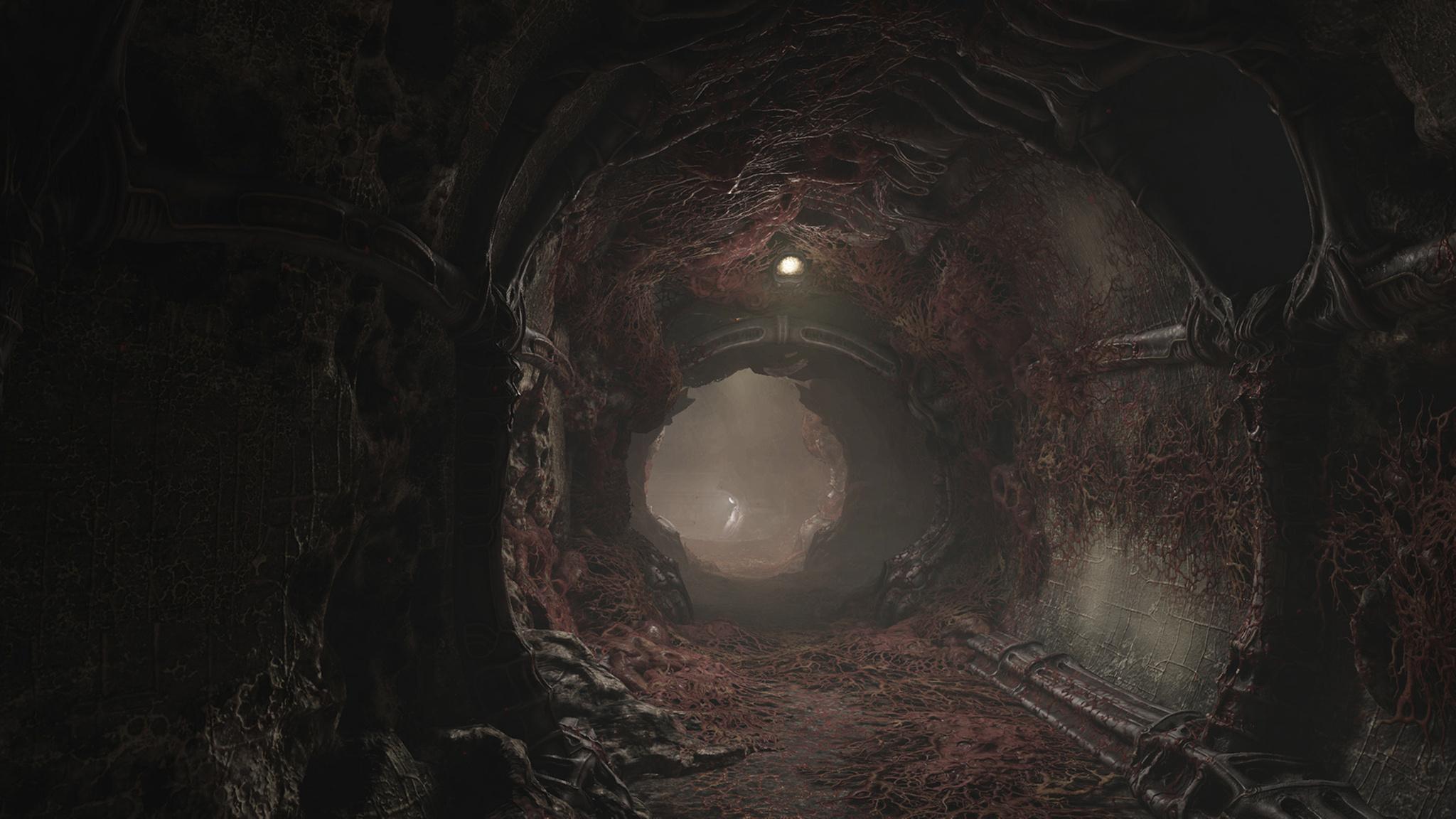 Scorn game, Exclusively for Xbox Series X, Futuristic gameplay, Games Mag coverage, 2050x1160 HD Desktop