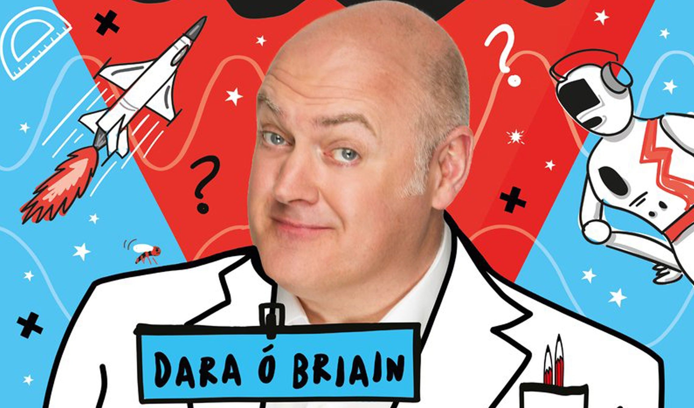 Dara O Briain, Children's book author, Secret science, Off the Kerb, 2280x1340 HD Desktop