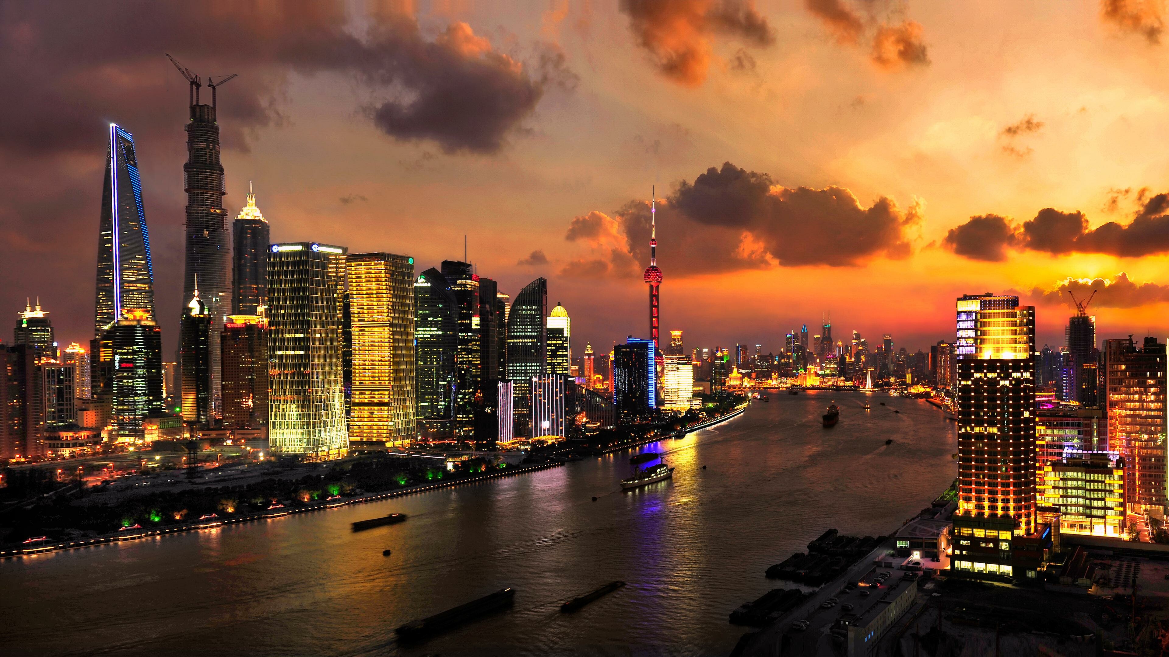 Shanghai, China Wallpaper, 3840x2160 4K Desktop