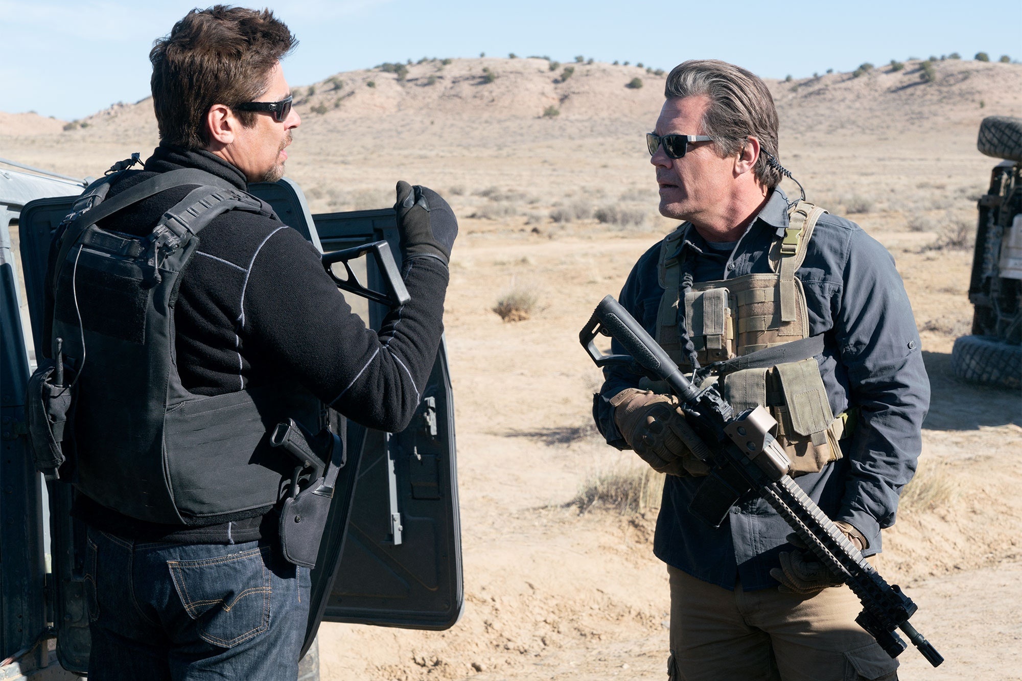 Sicario: Day of the Soldado, Chaotic misbegotten mess, Border chaos, Violent consequences, 2000x1340 HD Desktop