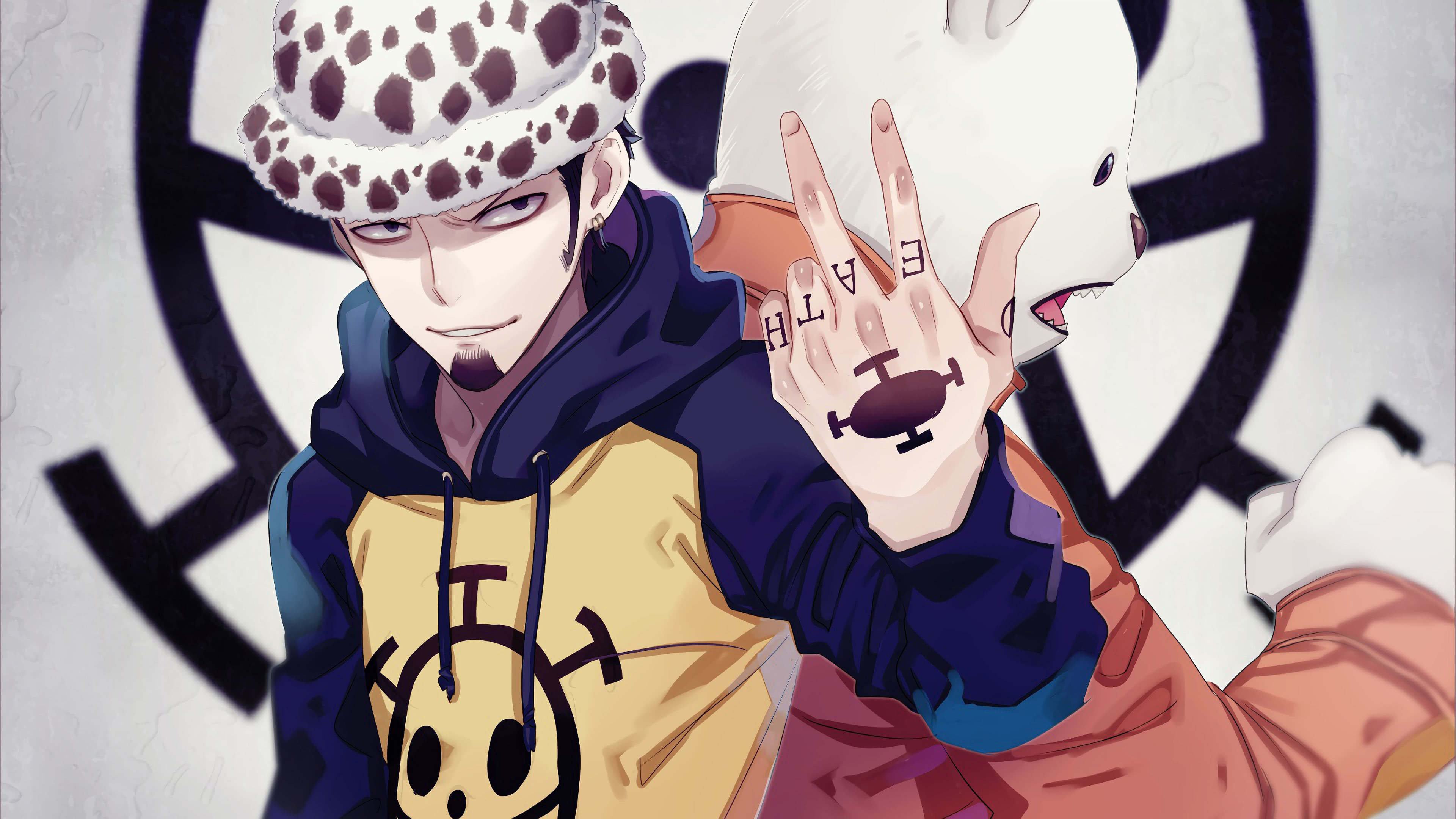 Trafalgar Law, One Piece, Anime character, UHD 4K, 3840x2160 4K Desktop