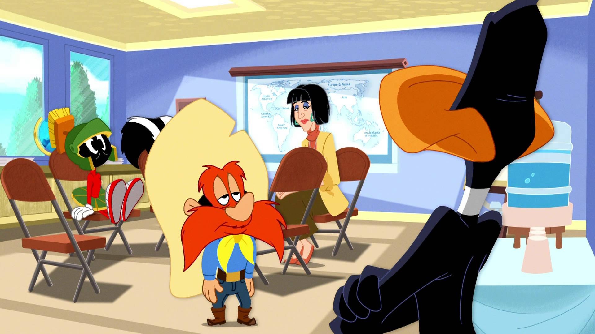 Yosemite Sam, Looney Tunes, Daffy Martian, Looney Tunes wallpaper, 1920x1080 Full HD Desktop