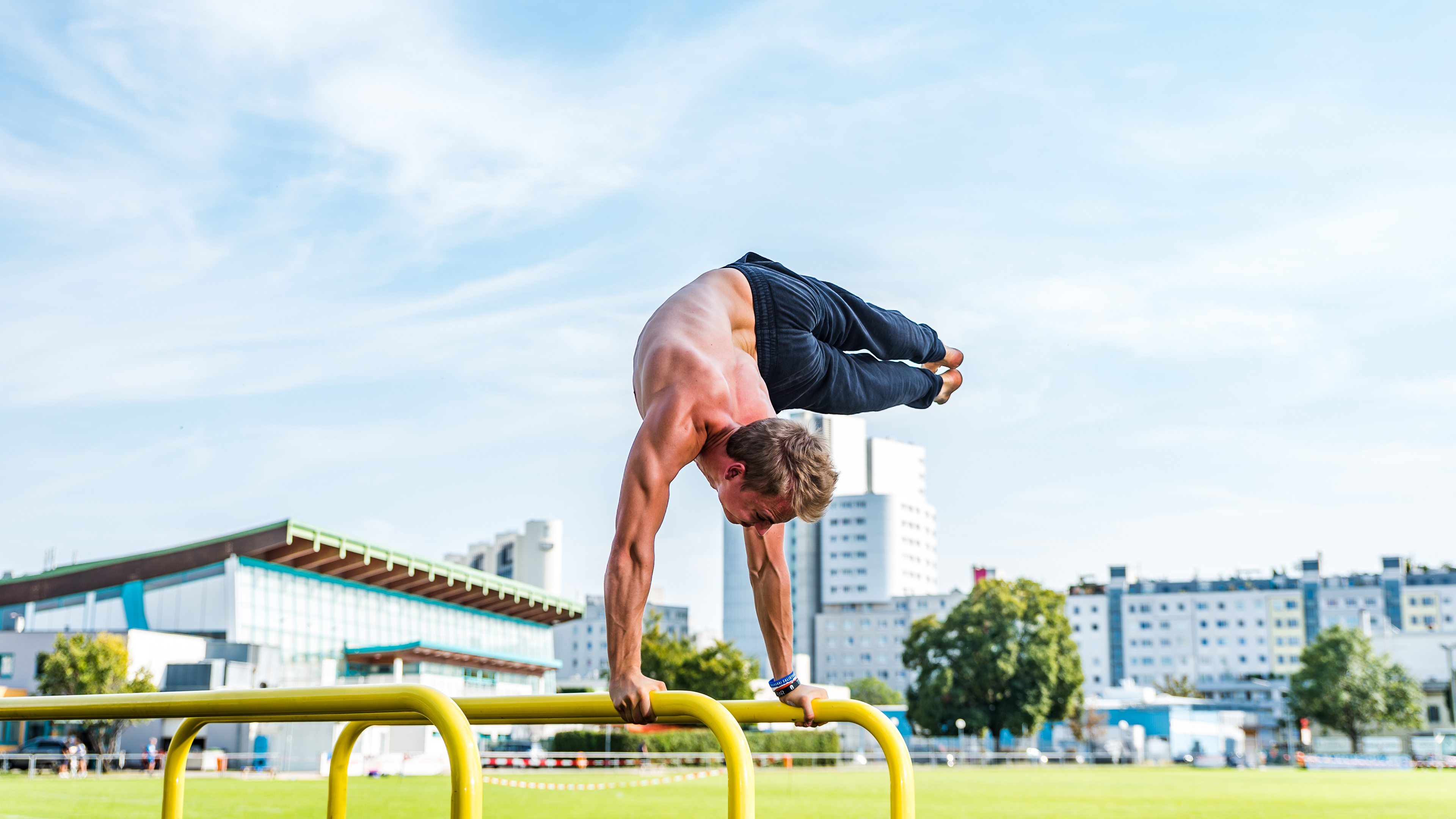 Material danube calisthenics, Outdoor fitness, Workout, Calisthenics equipment, 3840x2160 4K Desktop