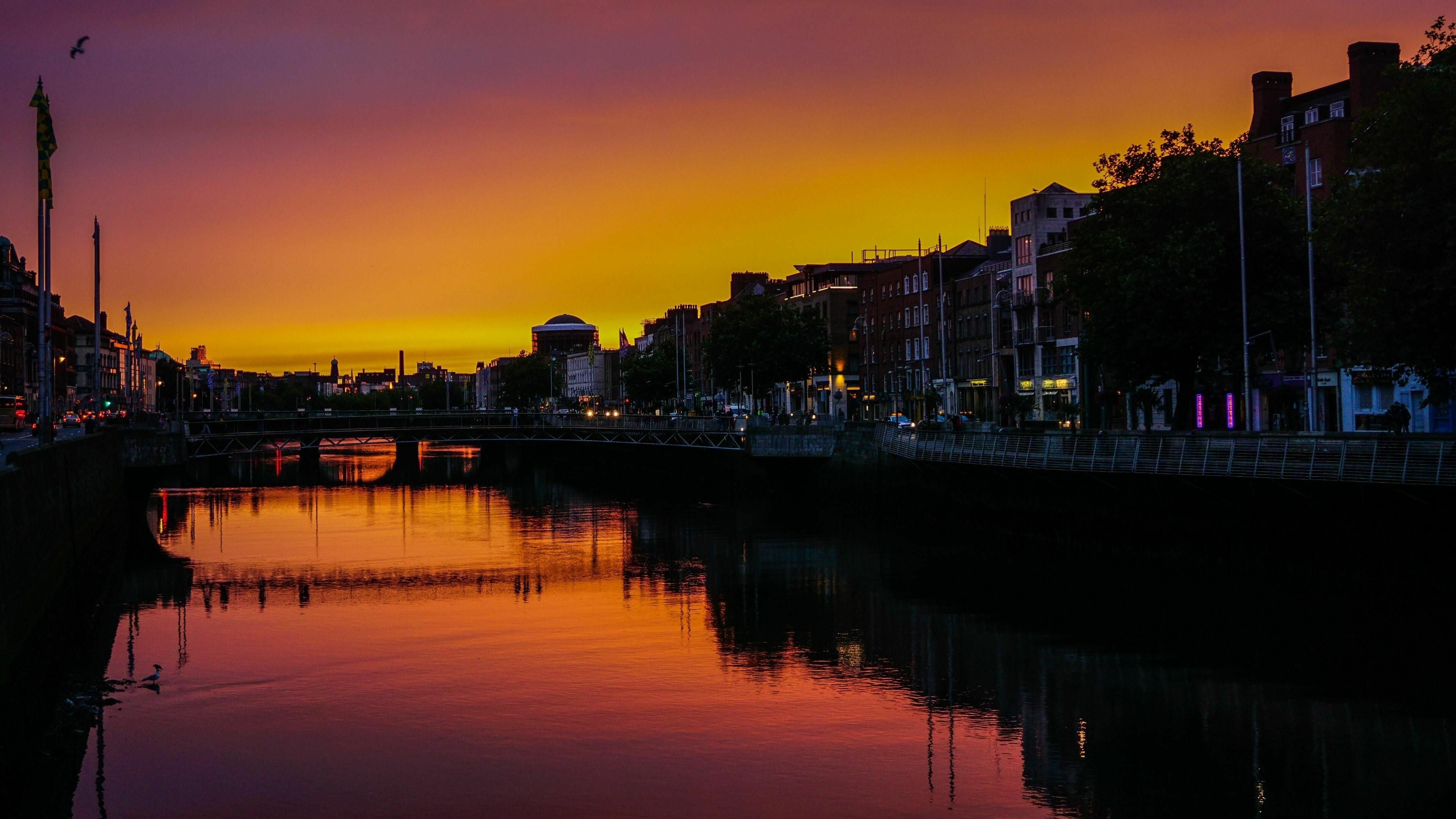 Dublin desktop wallpapers, HD and 4K, Desktop backgrounds, PC and mobile, 3840x2160 4K Desktop