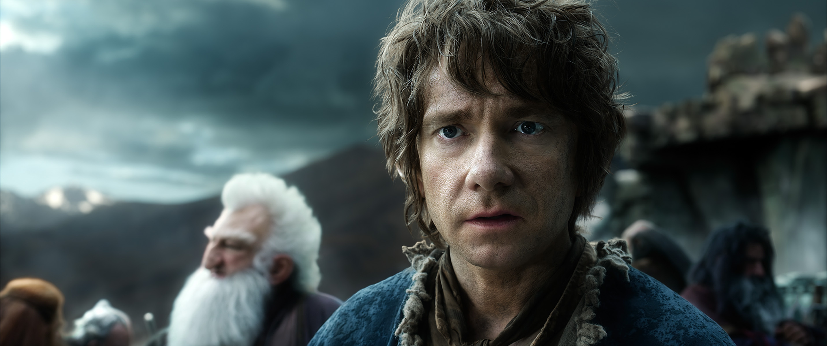 Battle of the Five Armies, Hobbit movie, Cinematic images, Epic battle, 2870x1200 Dual Screen Desktop