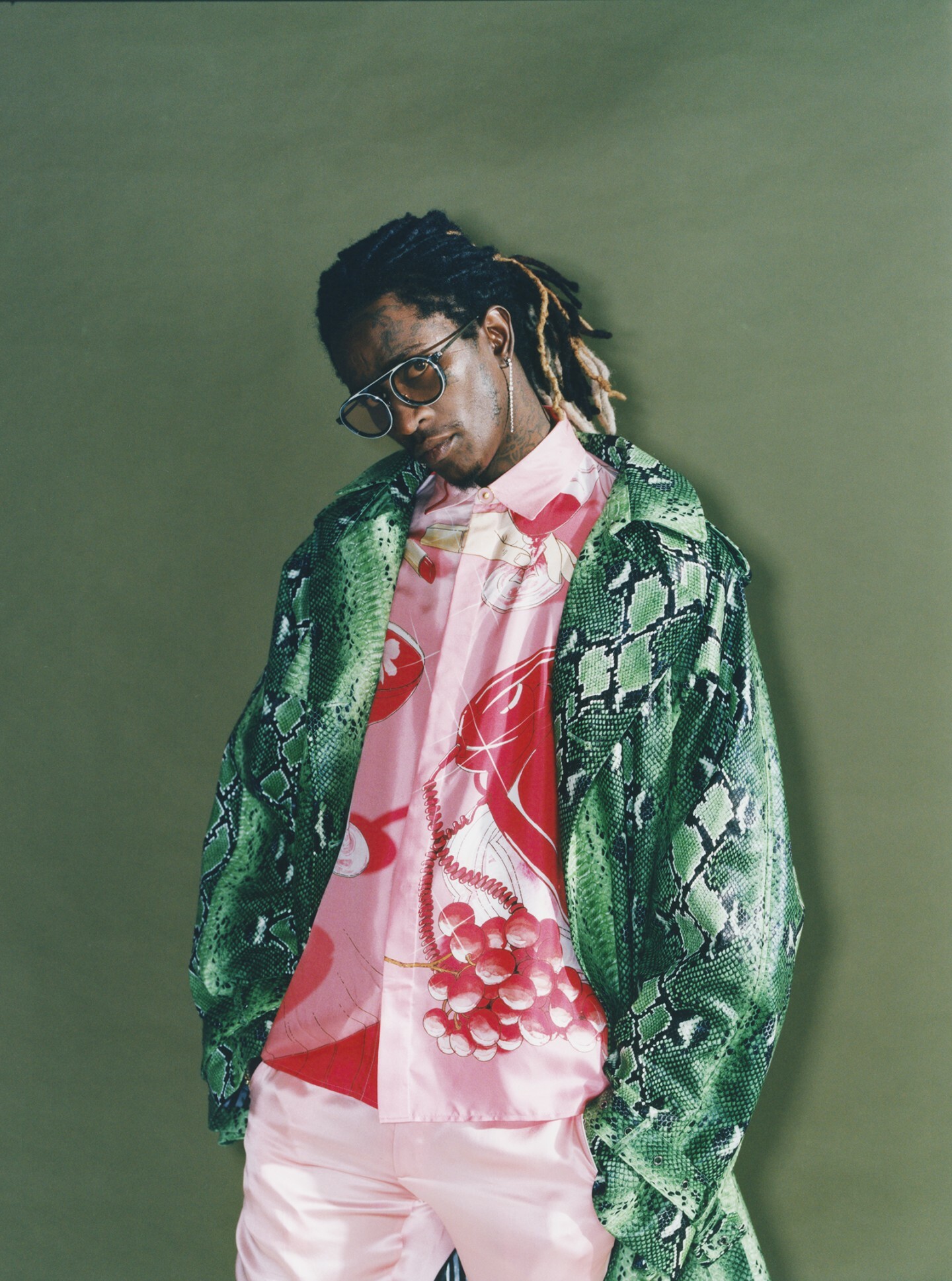 Young Thug, In-depth article about his career, Lilin magazine feature, Versatile artist, 1440x1940 HD Phone