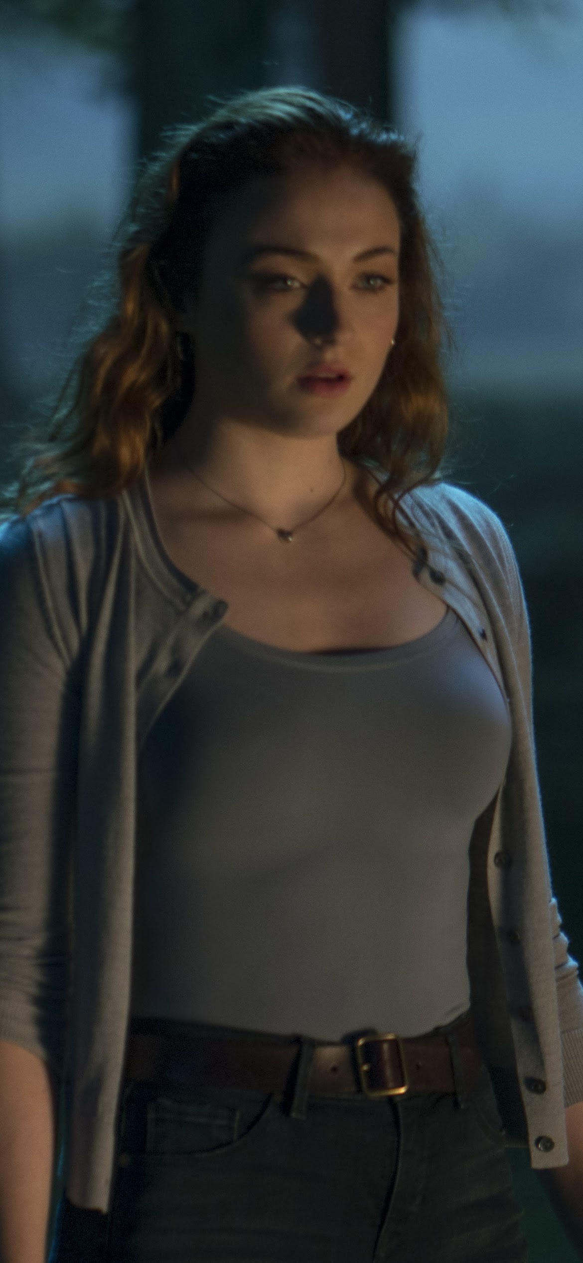 Sophie Turner, Jean Grey, Dark Phoenix, 4K wallpapers, 1170x2540 HD Phone