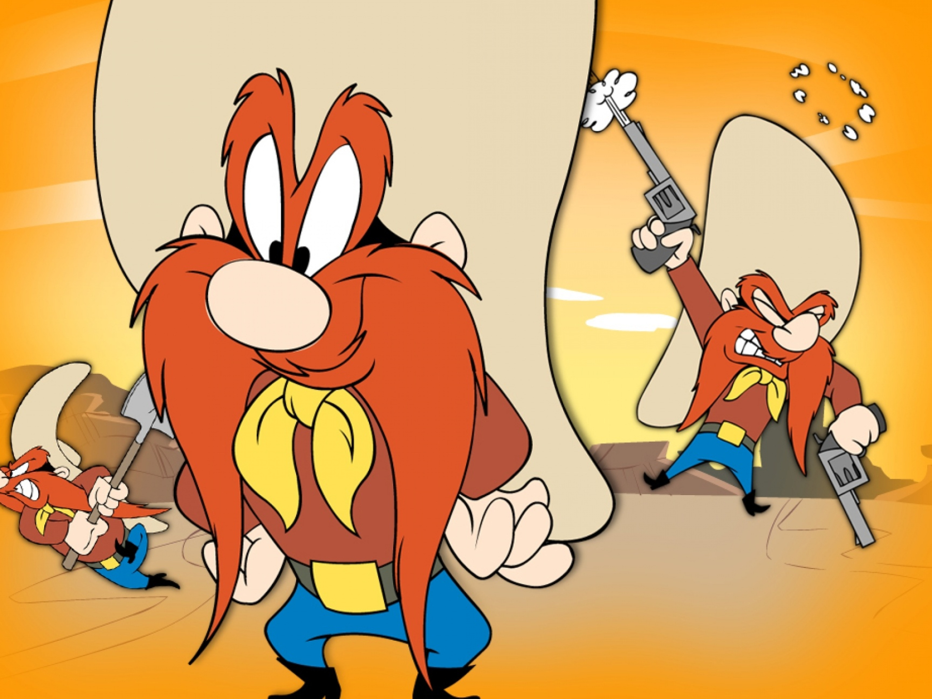 Yosemite Sam wallpaper, Baltana, Animated character, 1920x1440 HD Desktop