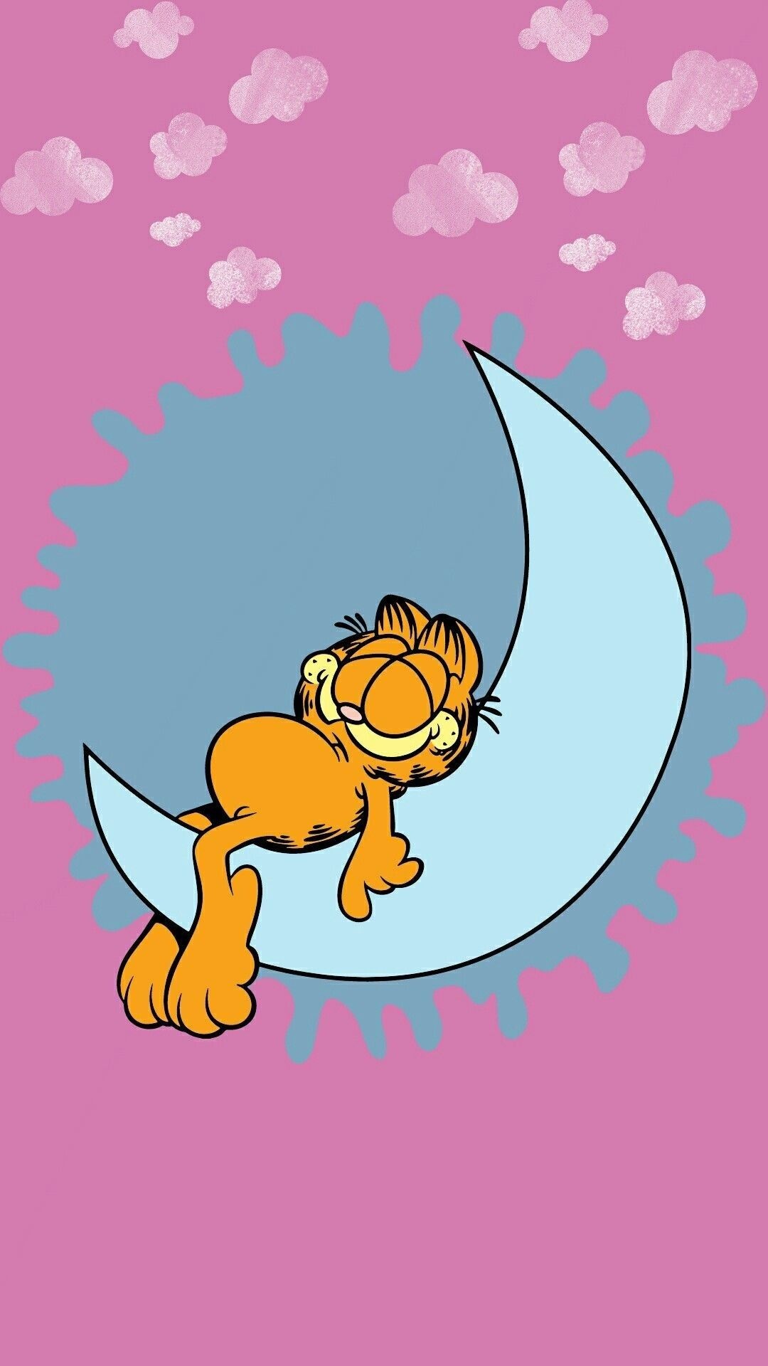 Garfield, Garfield wallpaper ideas, Cartoon cat charm, 1080x1920 Full HD Phone