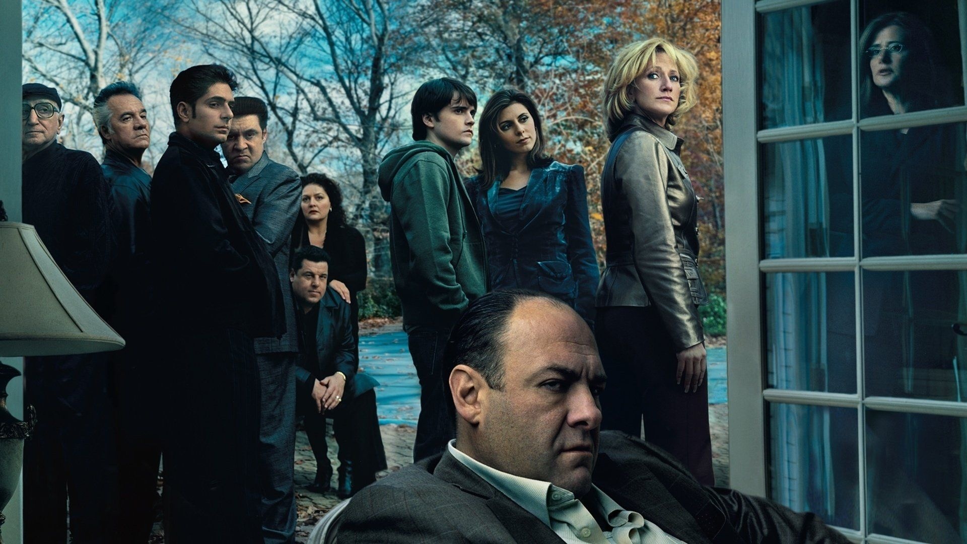 James Gandolfini, The Sopranos, Men people, Mob gang, 1920x1080 Full HD Desktop