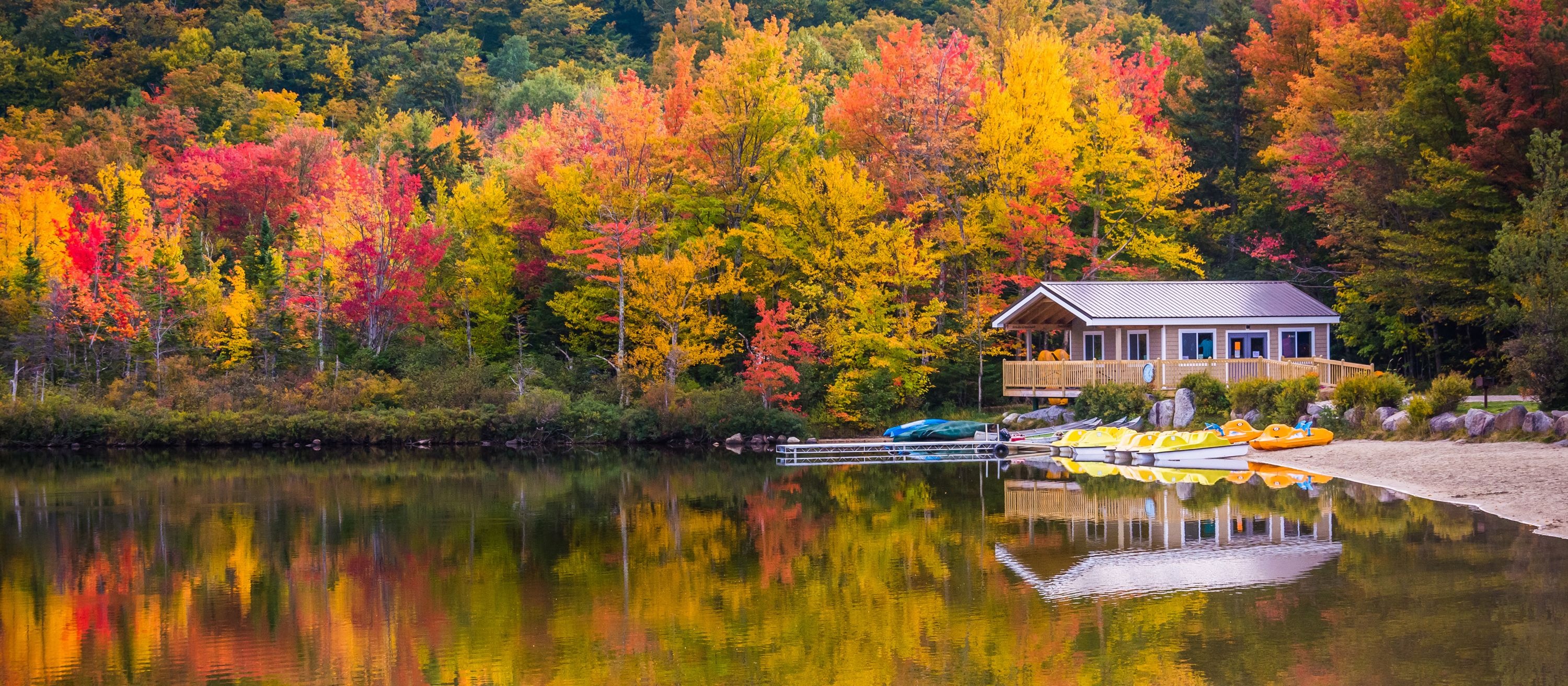 Neuengland, Round trips, Quaint towns, CanUSA, 3000x1320 Dual Screen Desktop