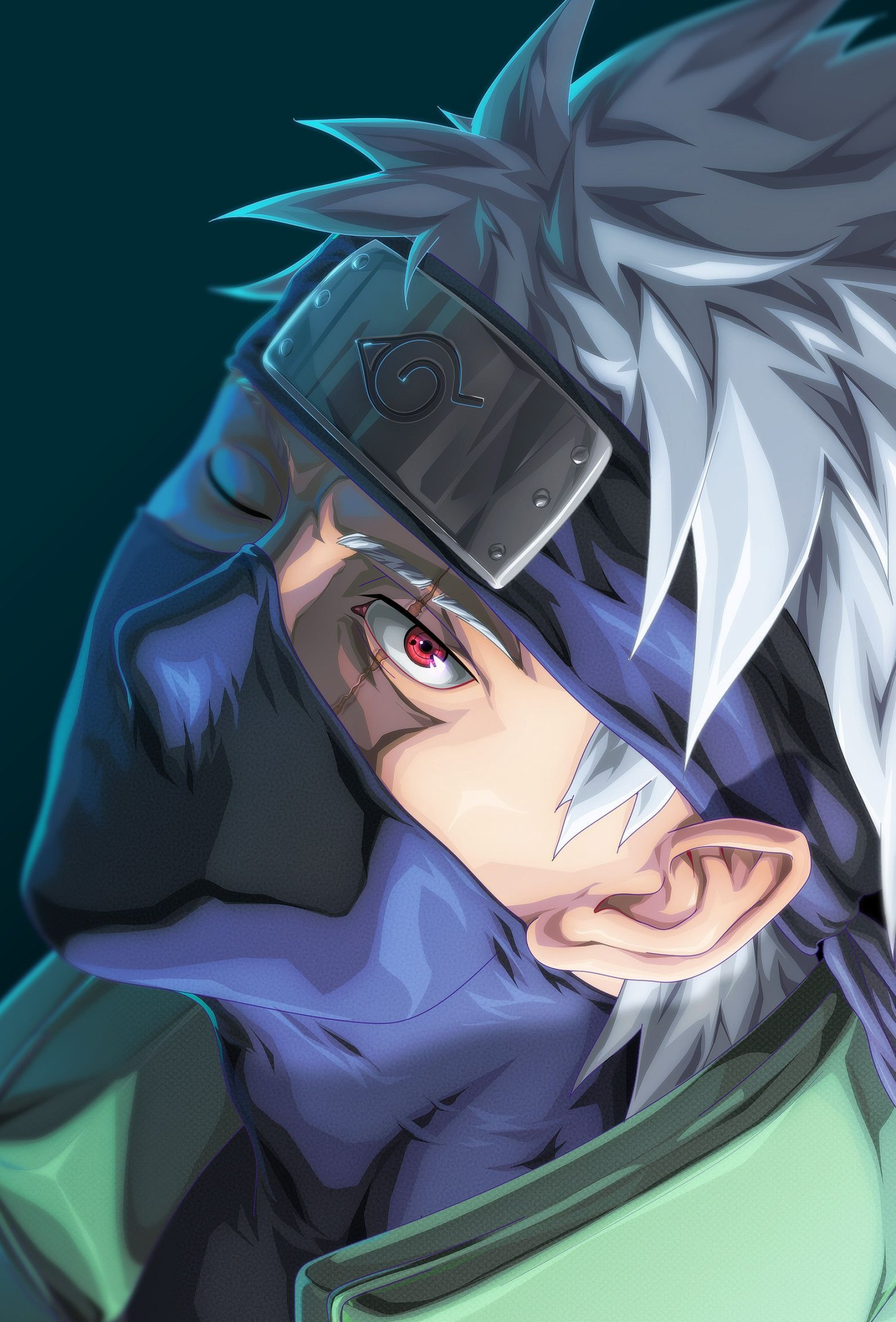 Kakashi anime, Naruto Kakashi, Kakashi and Obito, Kakashi sensei, 1760x2590 HD Phone