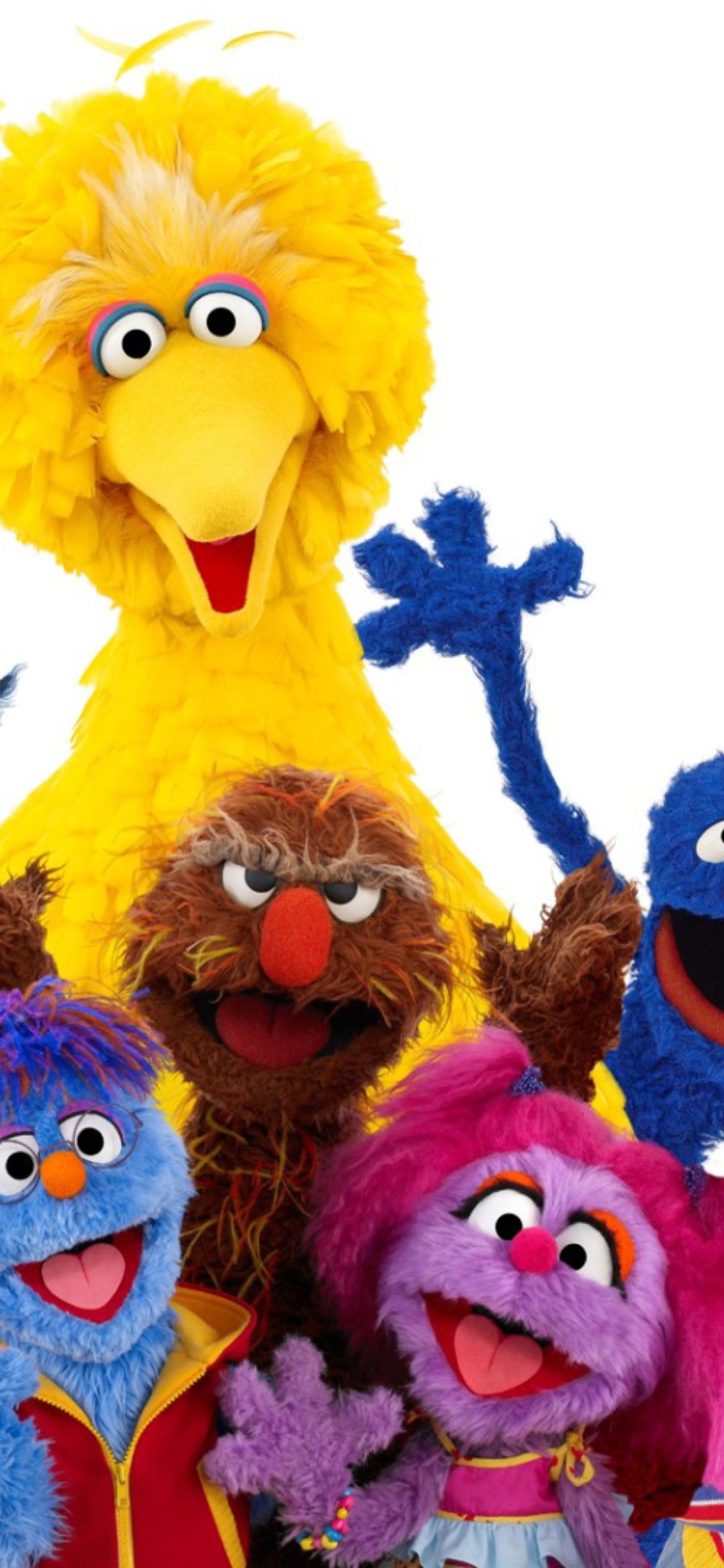 Sesame Street Animation, ABC wallpaper, iPhone 12 Pro compatible, Interactive learning, 1170x2540 HD Phone