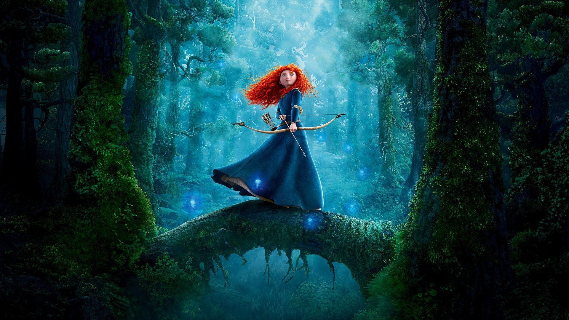 Princess Merida, Brave, Animation, Wallpapers, 1920x1080 Full HD Desktop