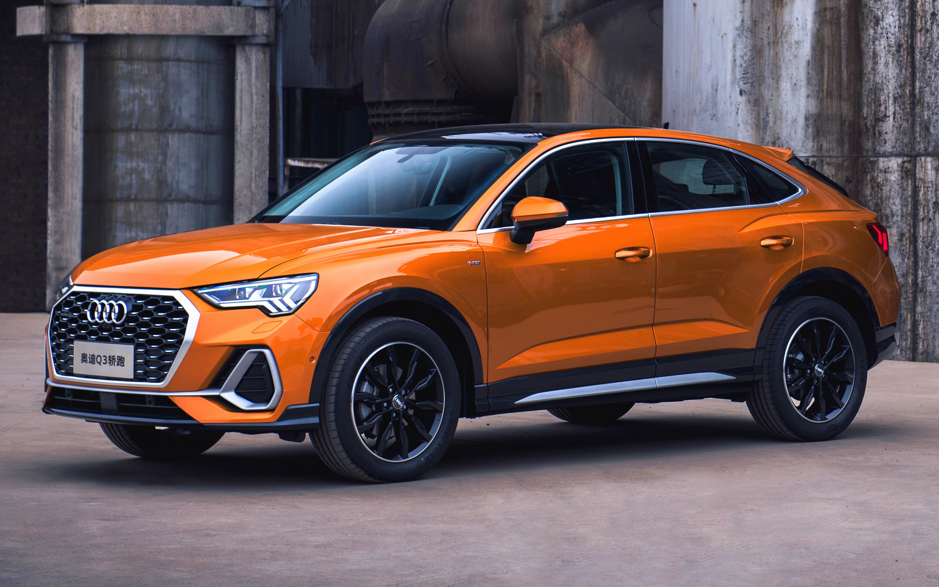 Audi Q3, 2020 model, Sportback S Line, High-definition imagery, 1920x1200 HD Desktop