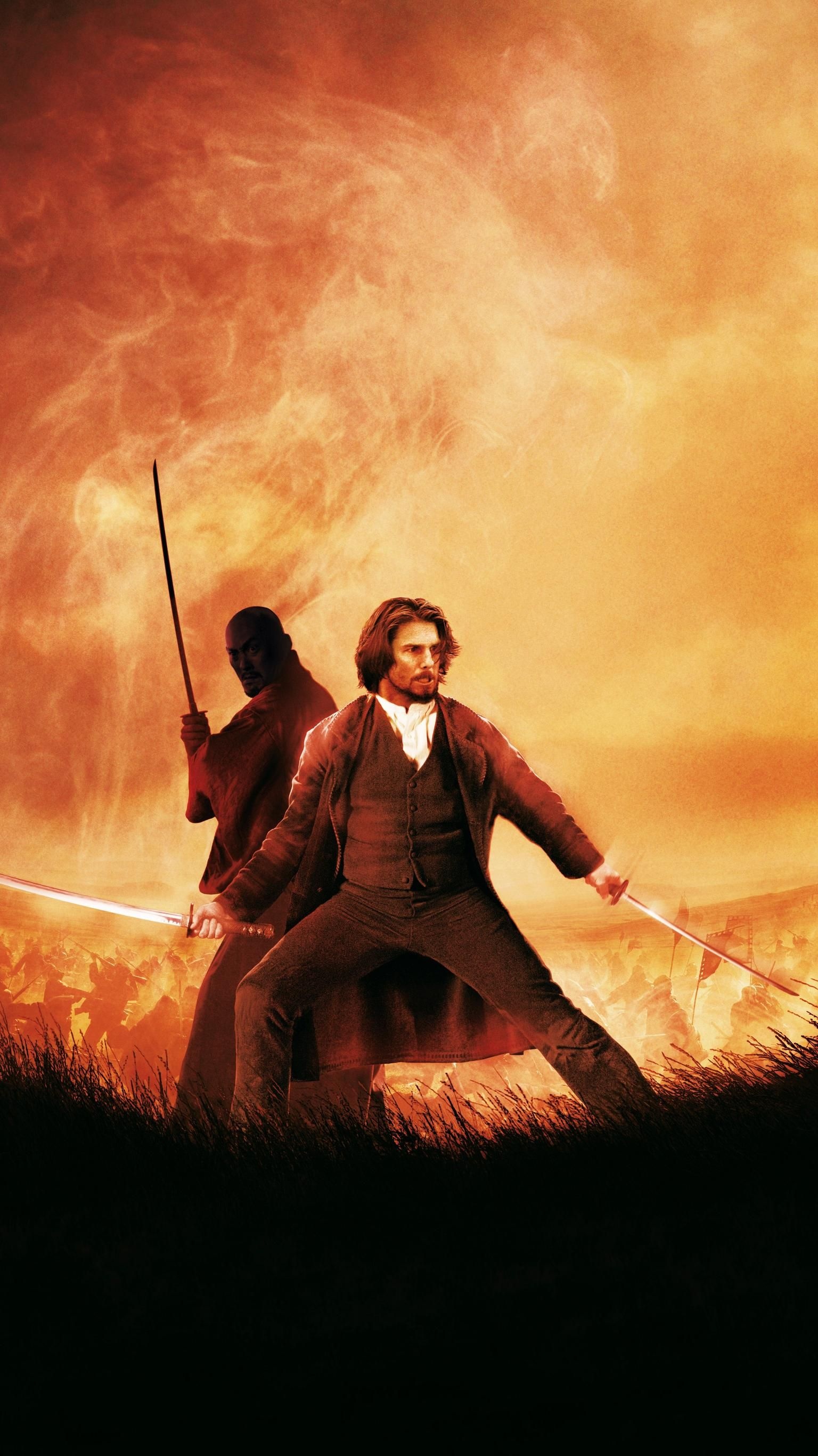 Samurai warrior, Visually striking, Iconic film, Tom Cruise performance, 1540x2740 HD Phone