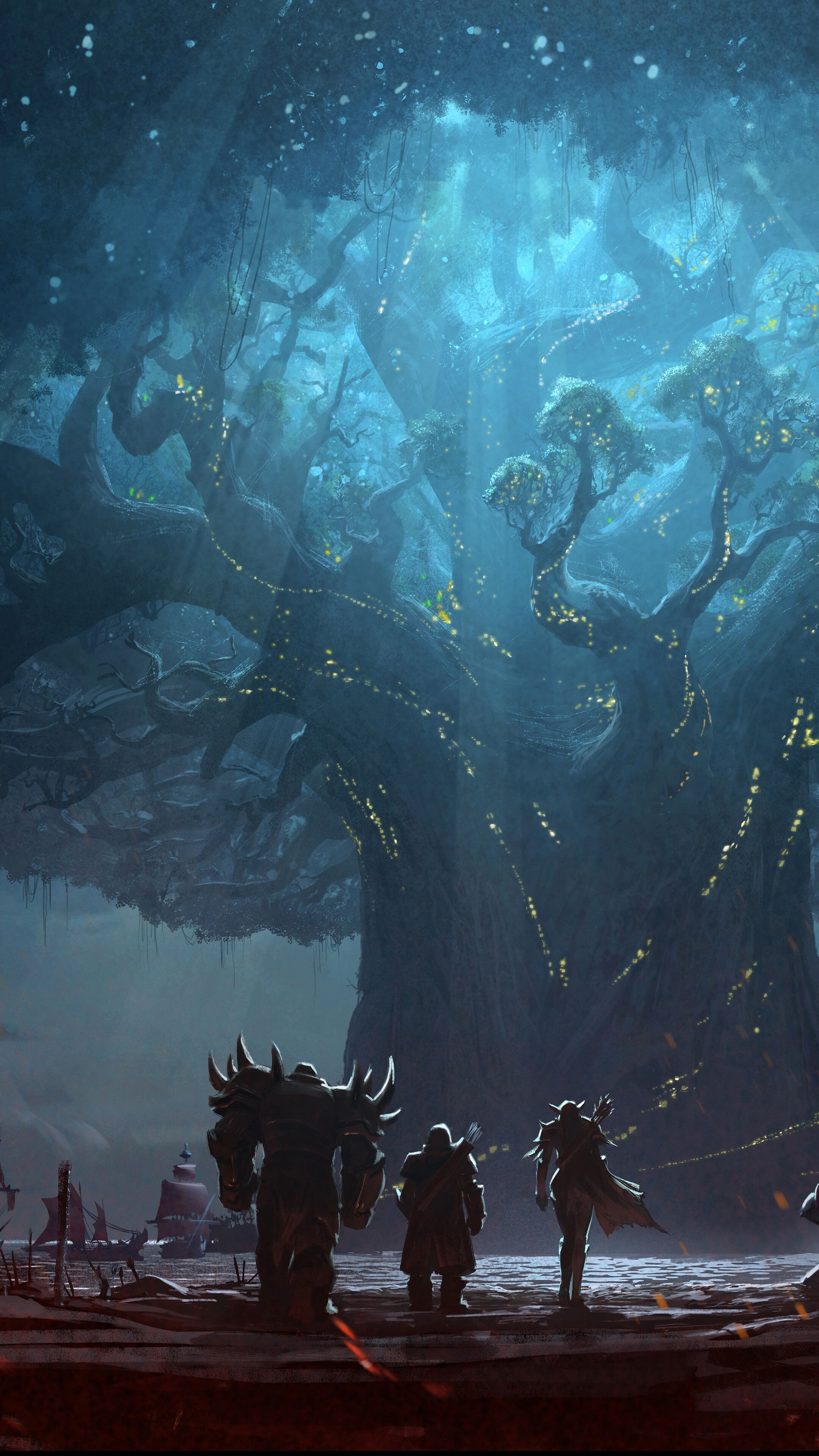 Horde (WOW), Adventurous quests, Legendary characters, Epic fantasy world, 2160x3840 4K Phone