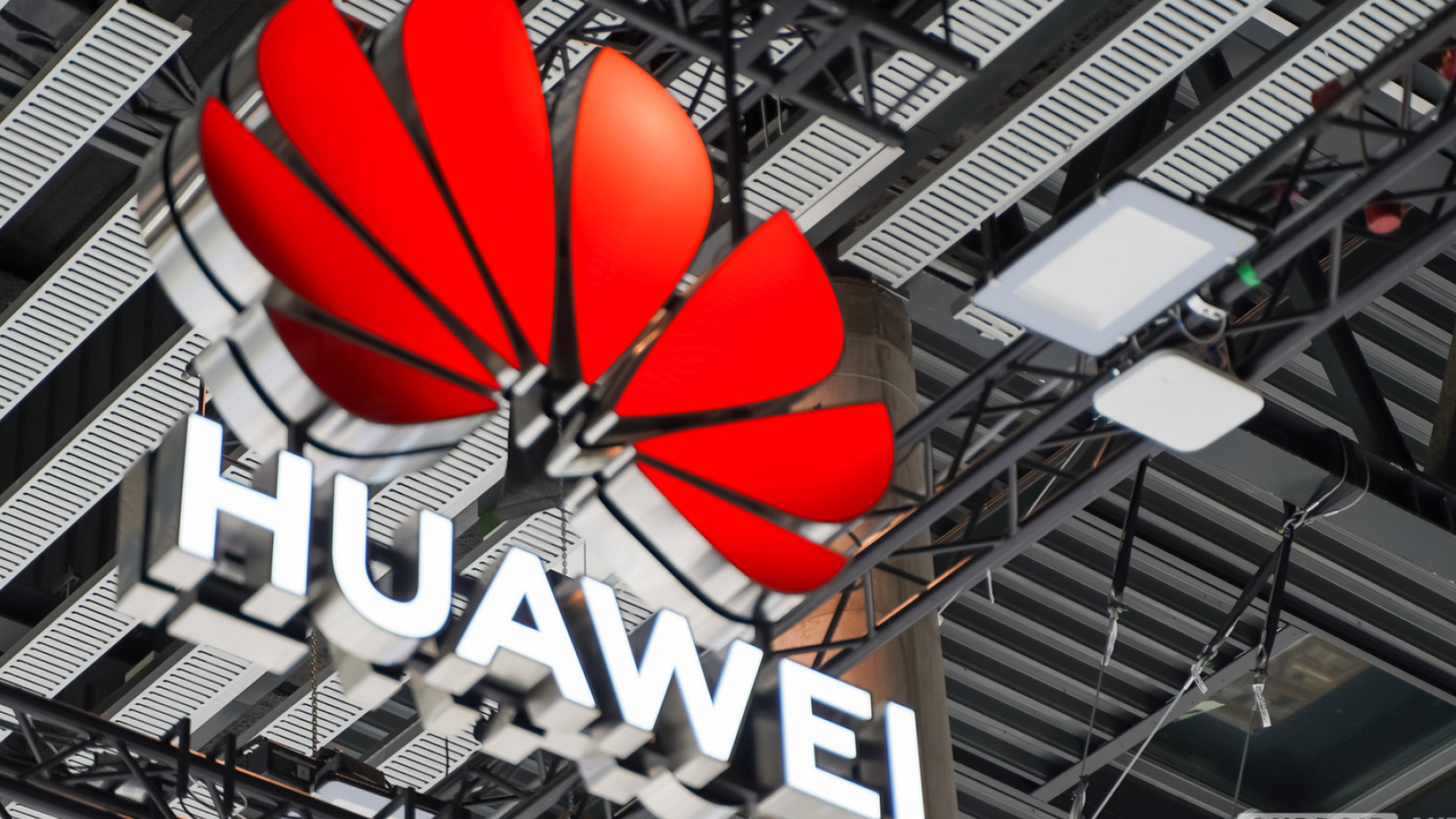 MWC 2023, HUAWEI Logo Wallpaper, 1920x1080 Full HD Desktop