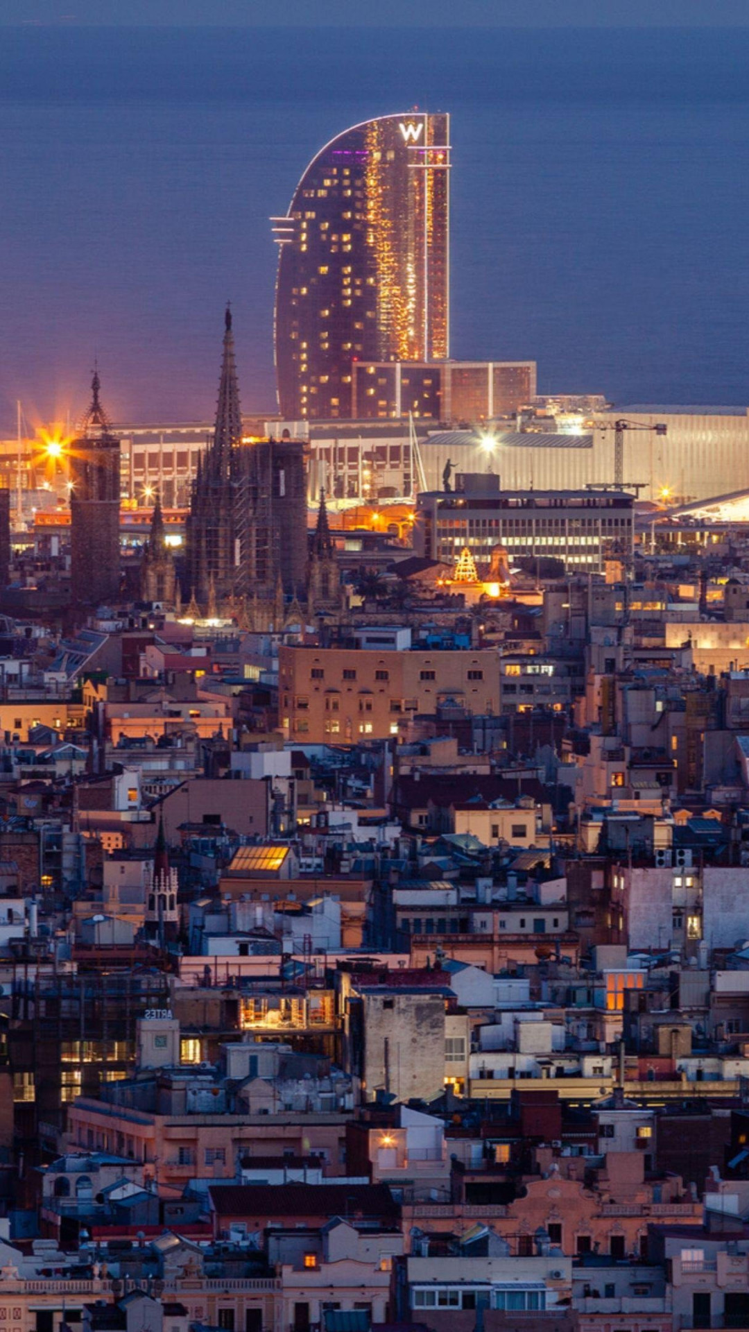 Barcelona City, Travels, City landmarks, Catalan culture, 1080x1920 Full HD Phone
