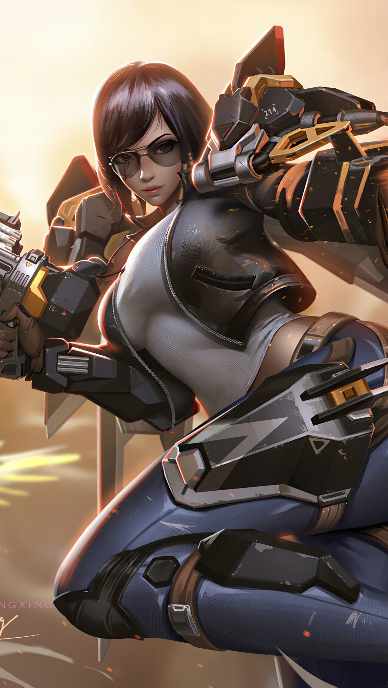 Pharah, Overwatch Wallpaper, 1280x2270 HD Phone