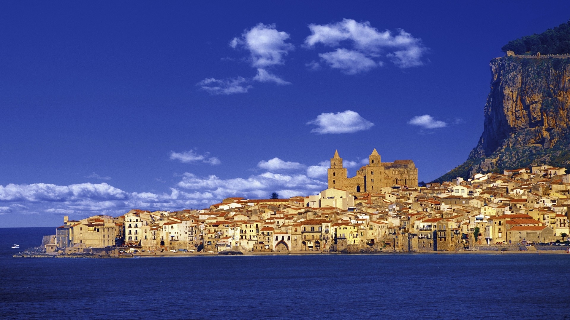 Cefalu locations, Italian charm, Coastal beauty, Historical sites, 1920x1080 Full HD Desktop