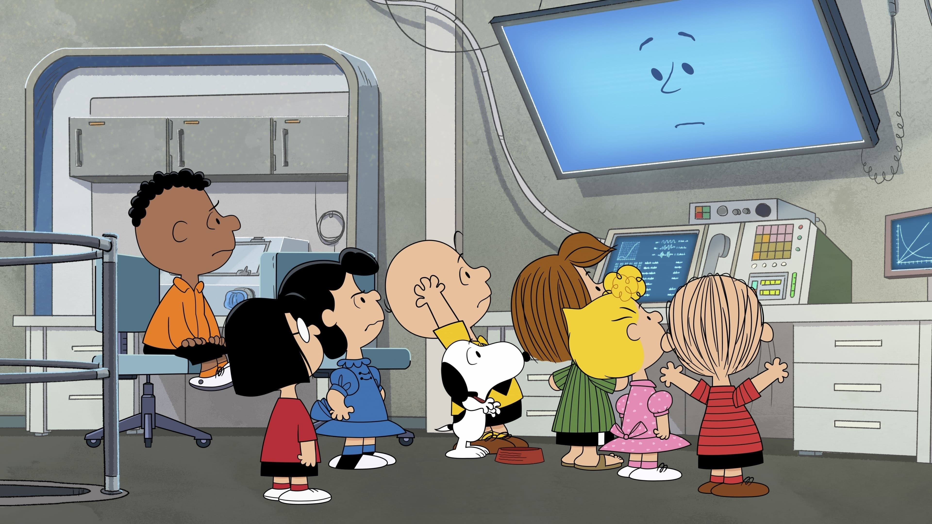 Snoopy in Space, Charlie Brown and Snoopy, Peanuts gang, CARA AI monitor, 4K Desktop wallpaper