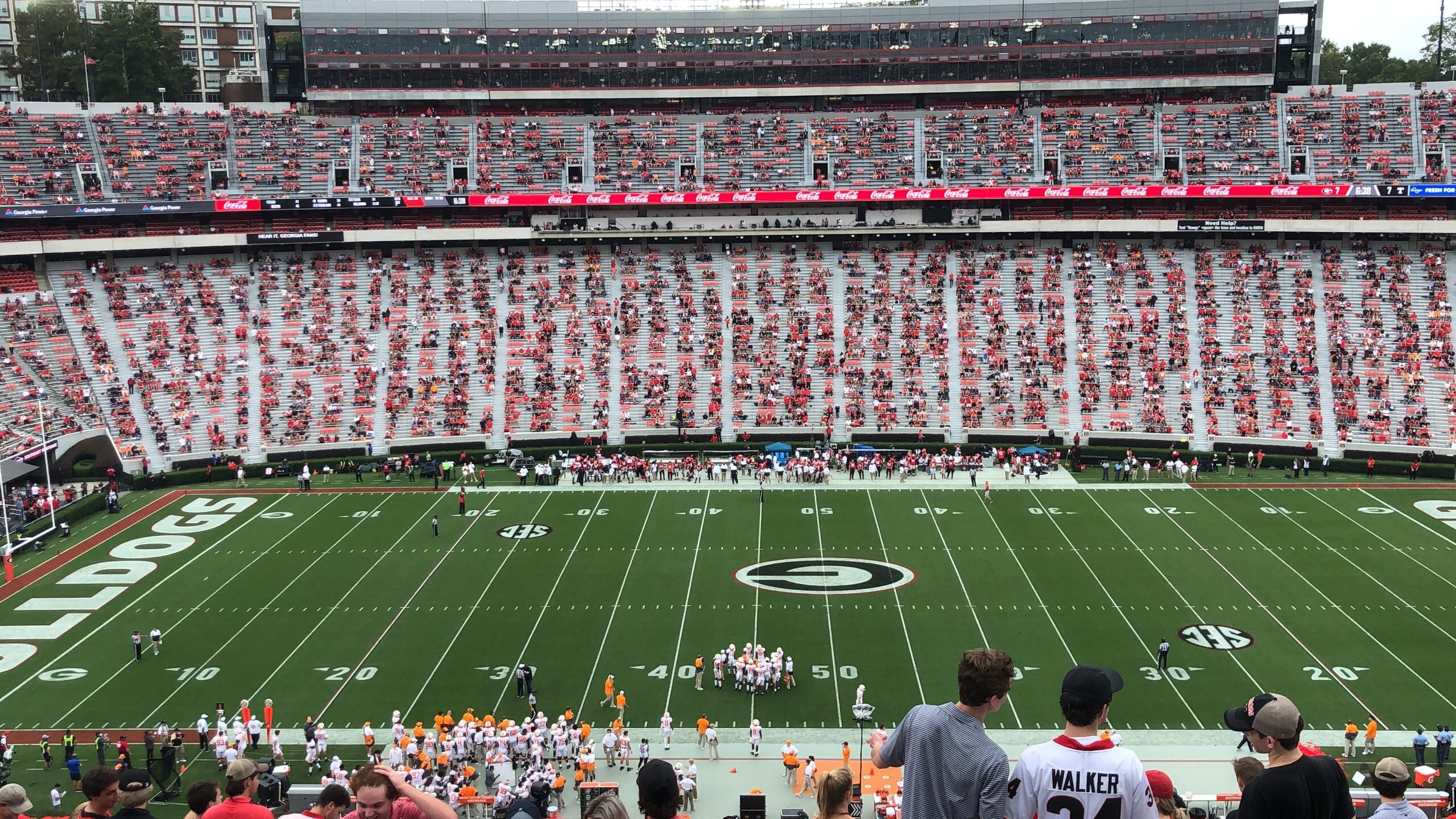 Sanford Stadium, Georgia Bulldogs Wallpaper, 2560x1440 HD Desktop