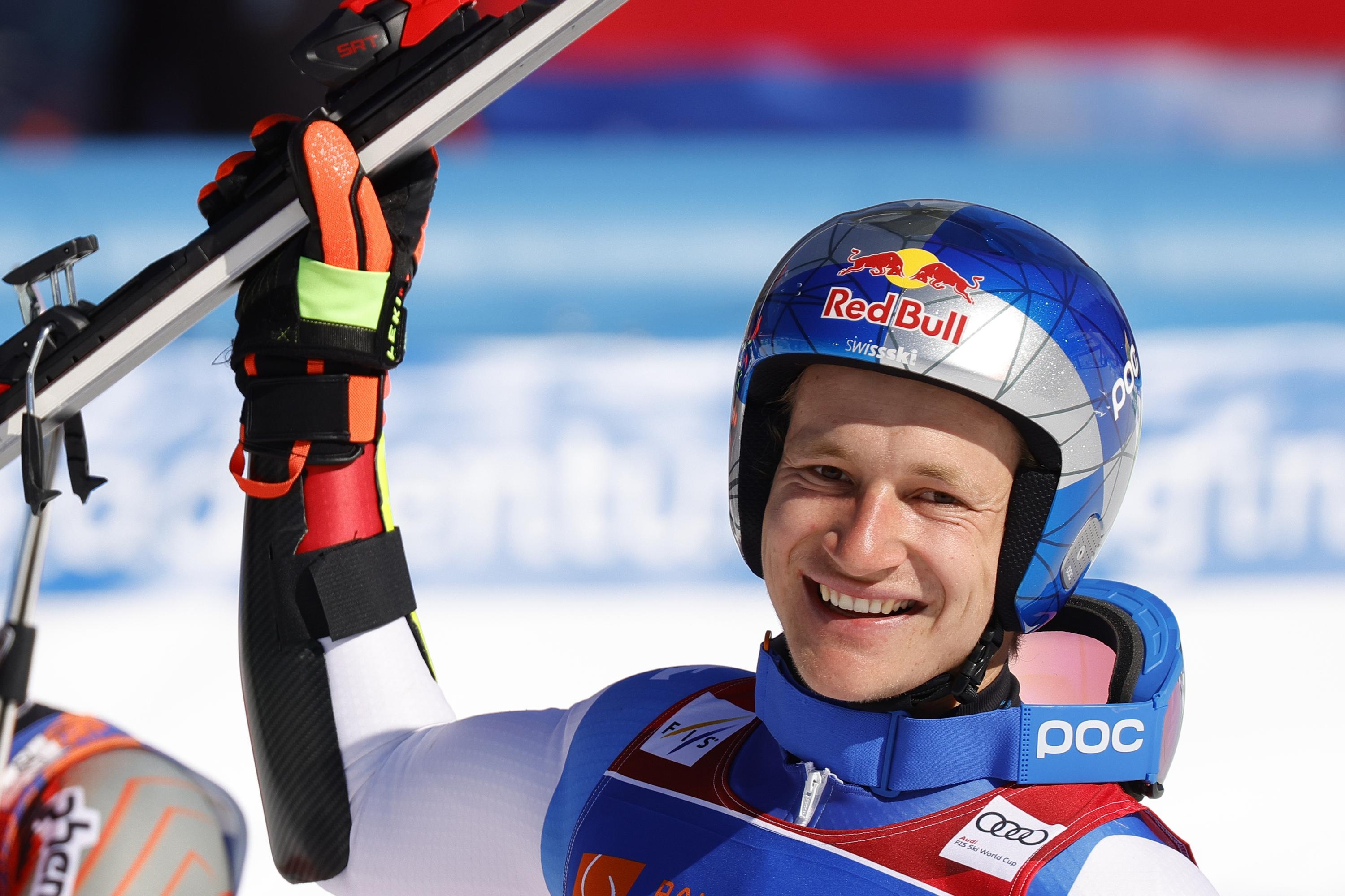 Marco Odermatt, Kristoffersen win, Overall title, 3000x2000 HD Desktop